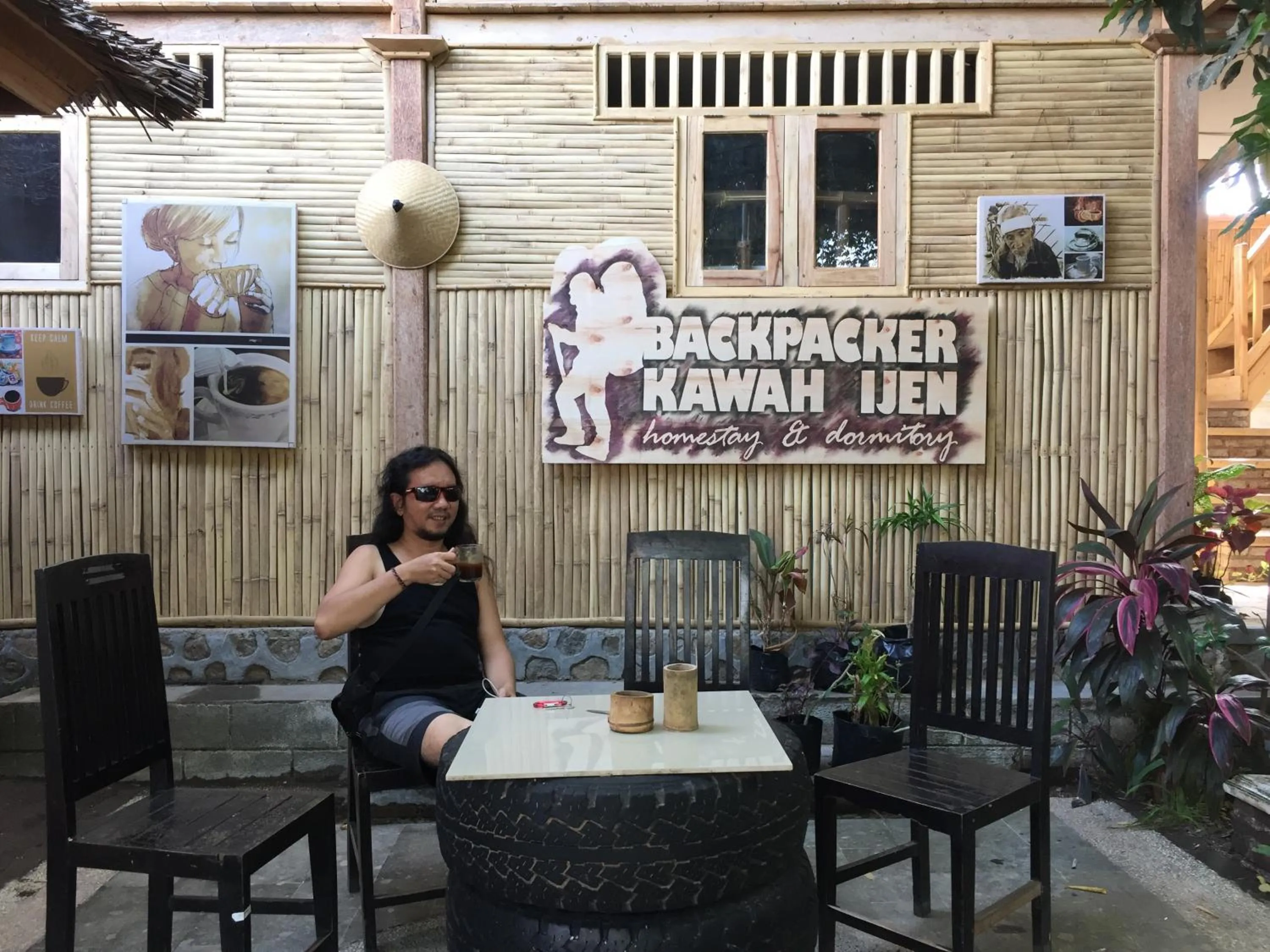 Property building in Backpacker Kawah Ijen