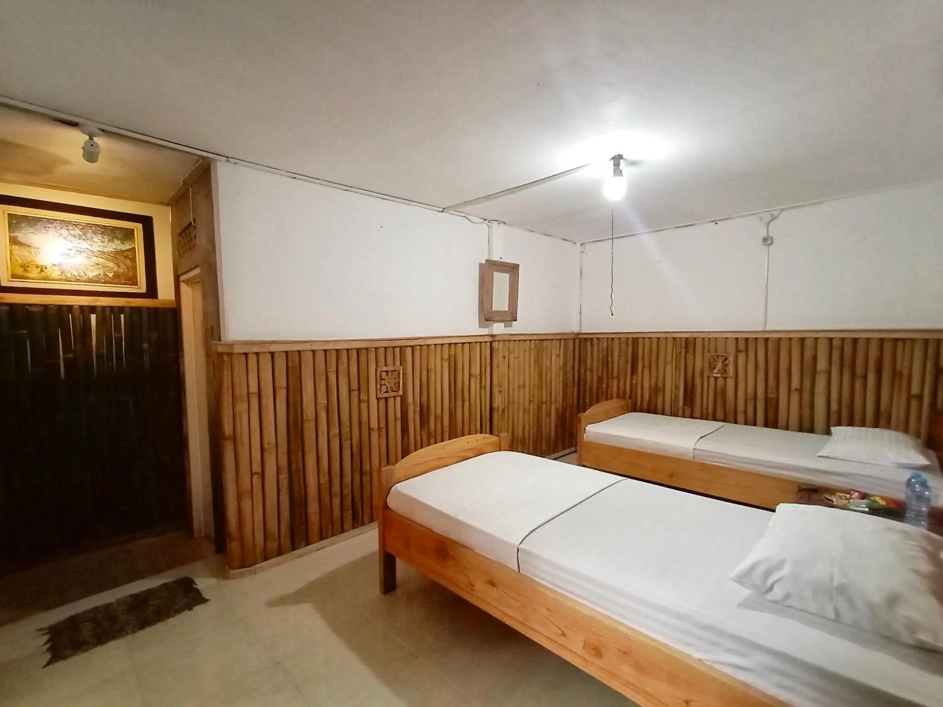 Bedroom, Bed in Backpacker Kawah Ijen
