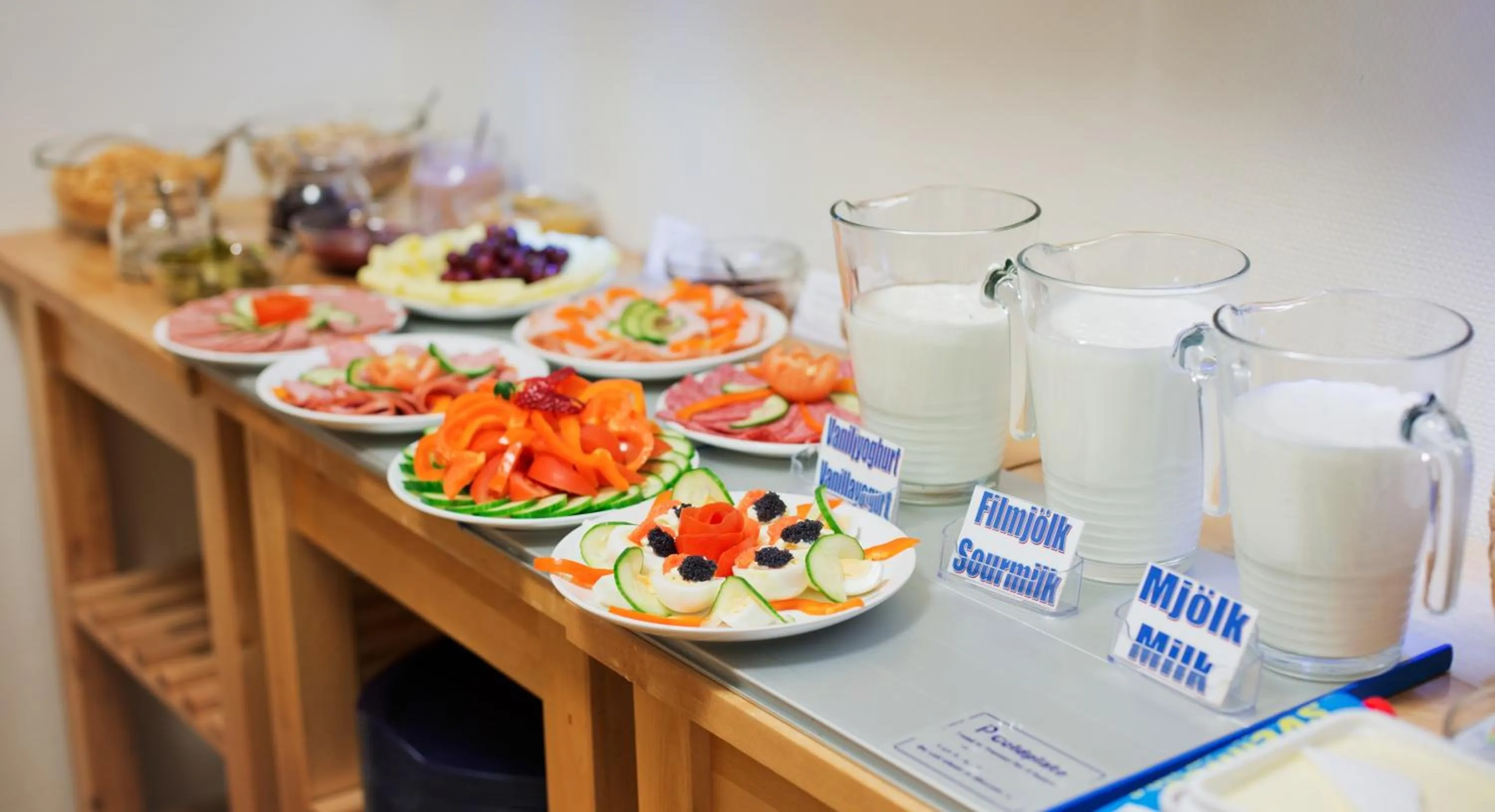 Buffet breakfast in CarlstadCity H Boutique Hotell