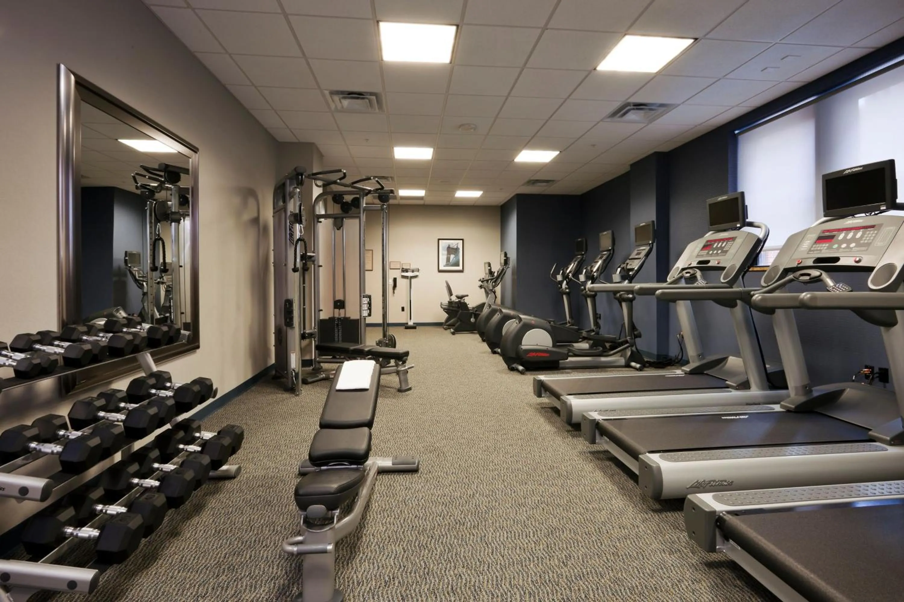 Fitness centre/facilities in Residence Inn by Marriott Cincinnati Downtown/The Phelps