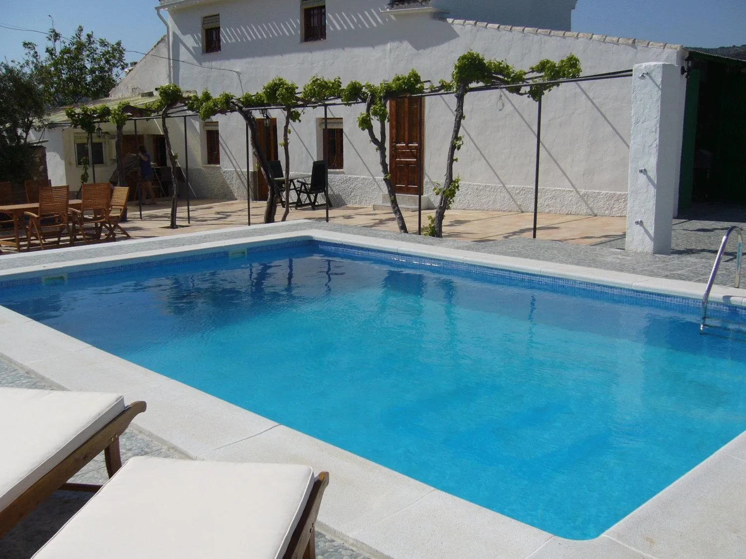 Swimming pool in B&B Lasnavillasmm