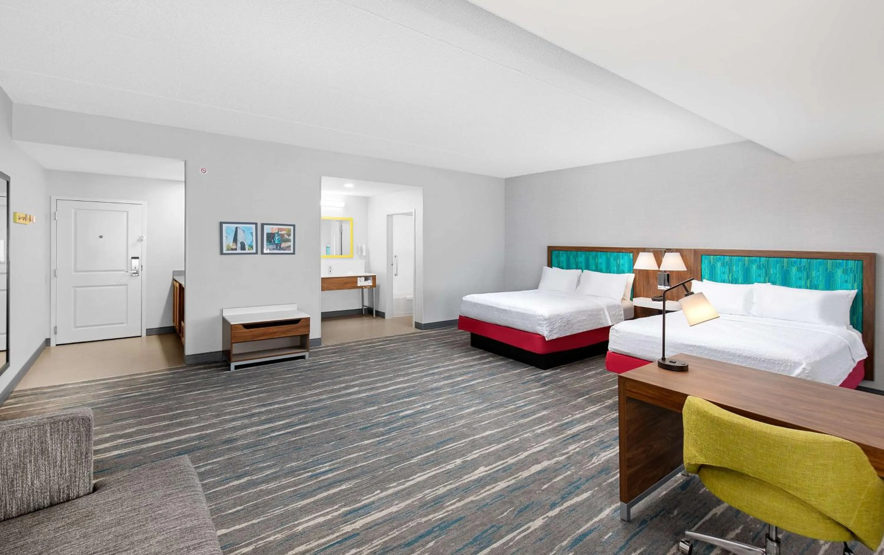 Bedroom, Bed in Hampton Inn Pikeville