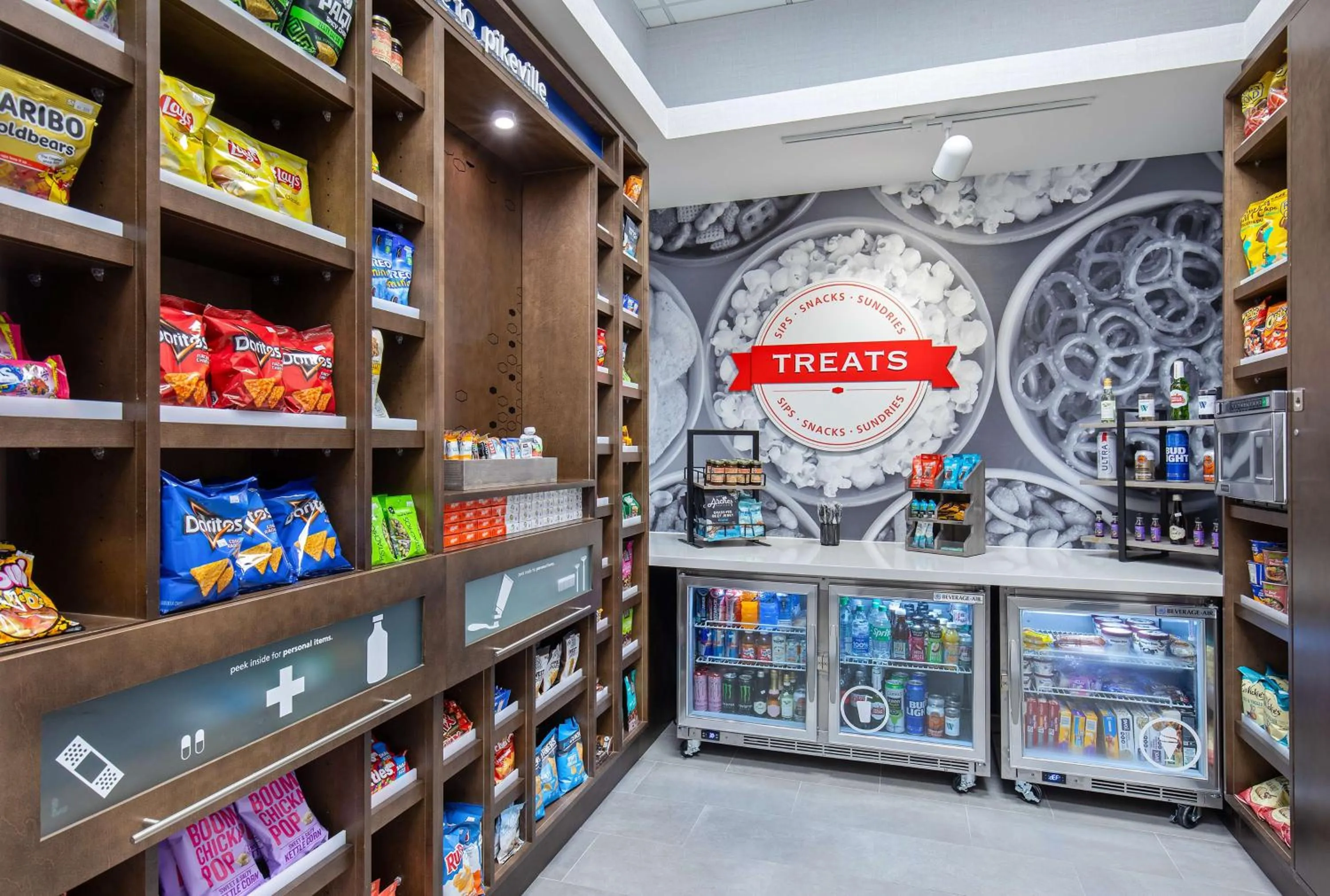 On-site shops in Hampton Inn Pikeville