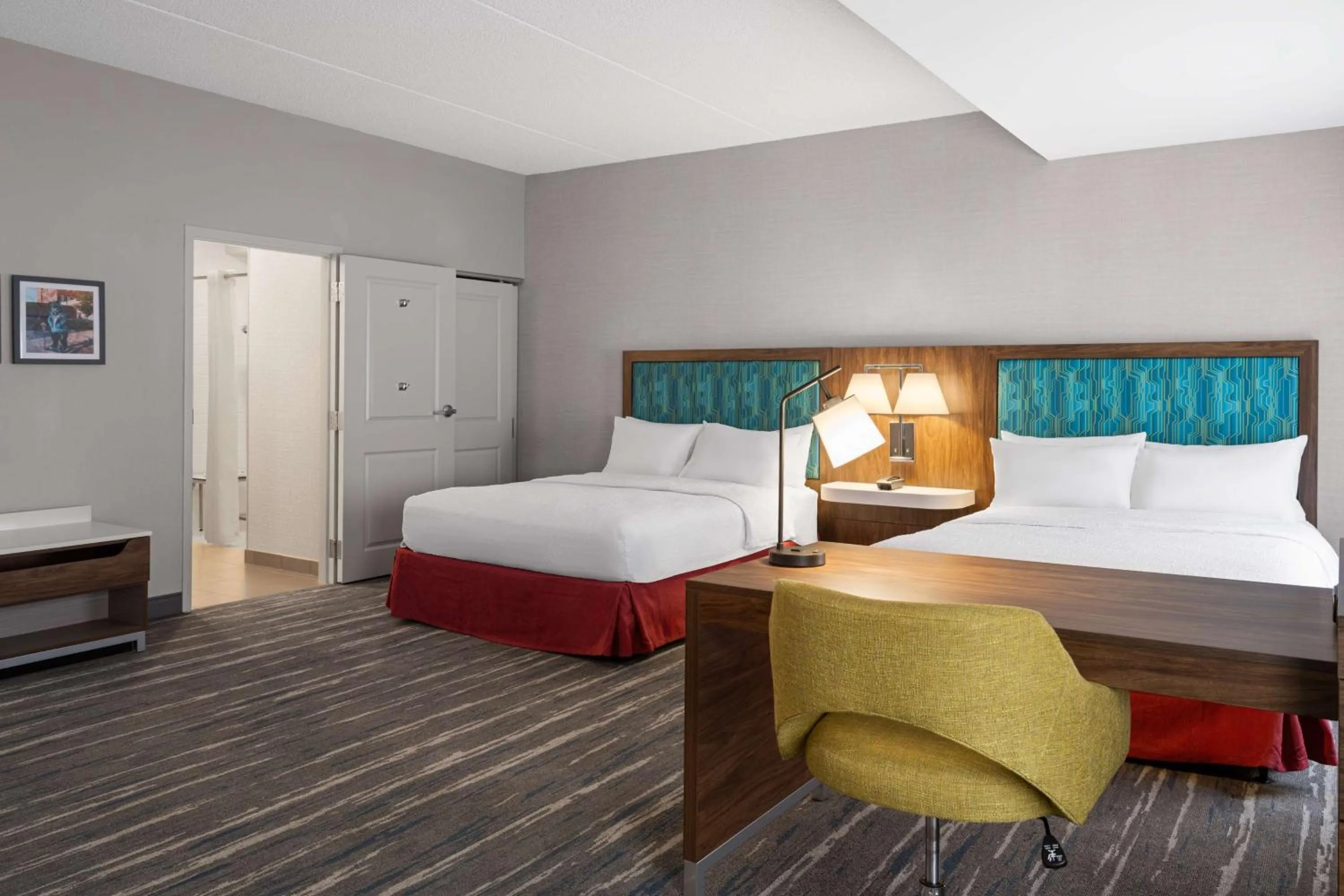 Bedroom, Bed in Hampton Inn Pikeville