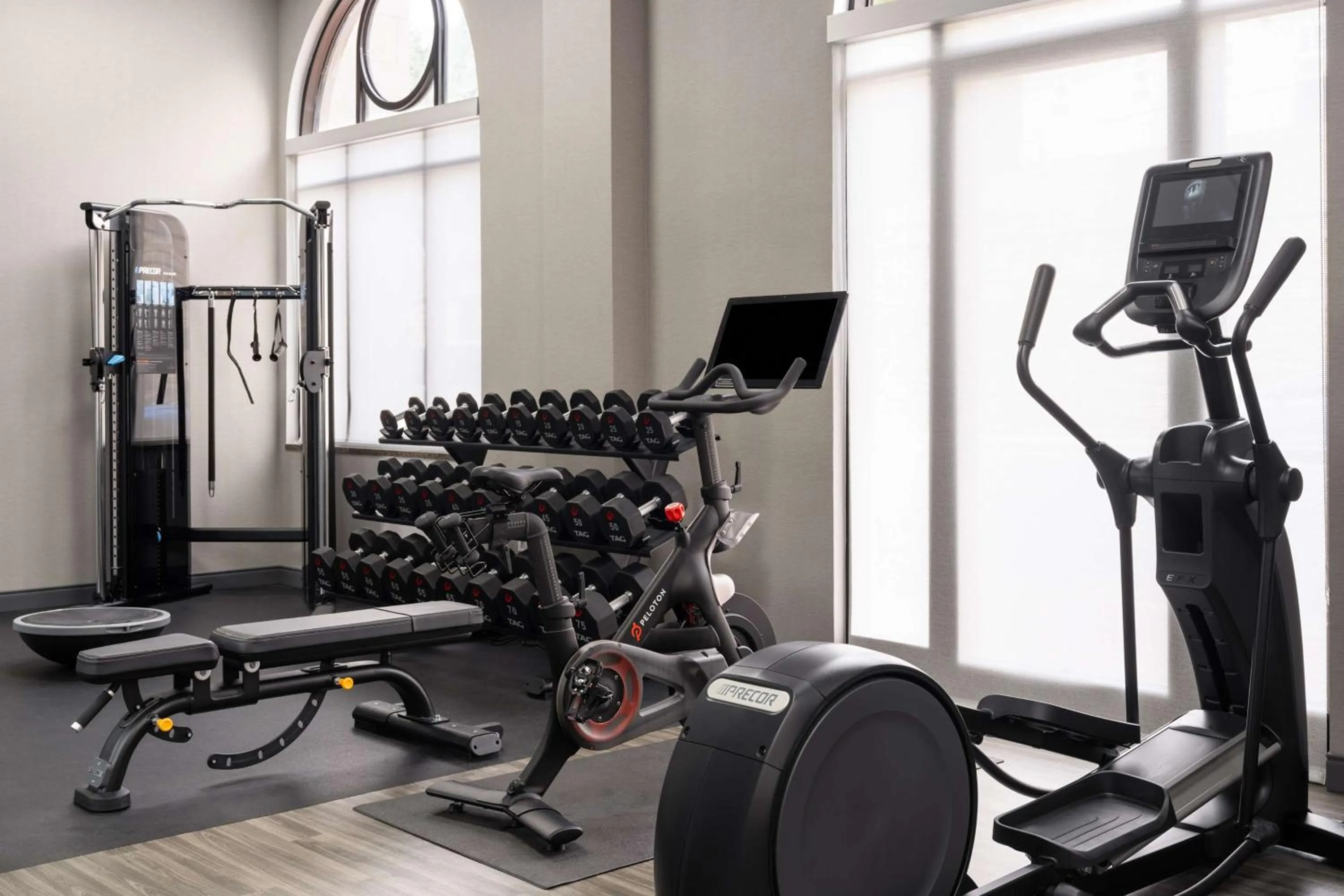 Fitness centre/facilities in Hampton Inn Pikeville