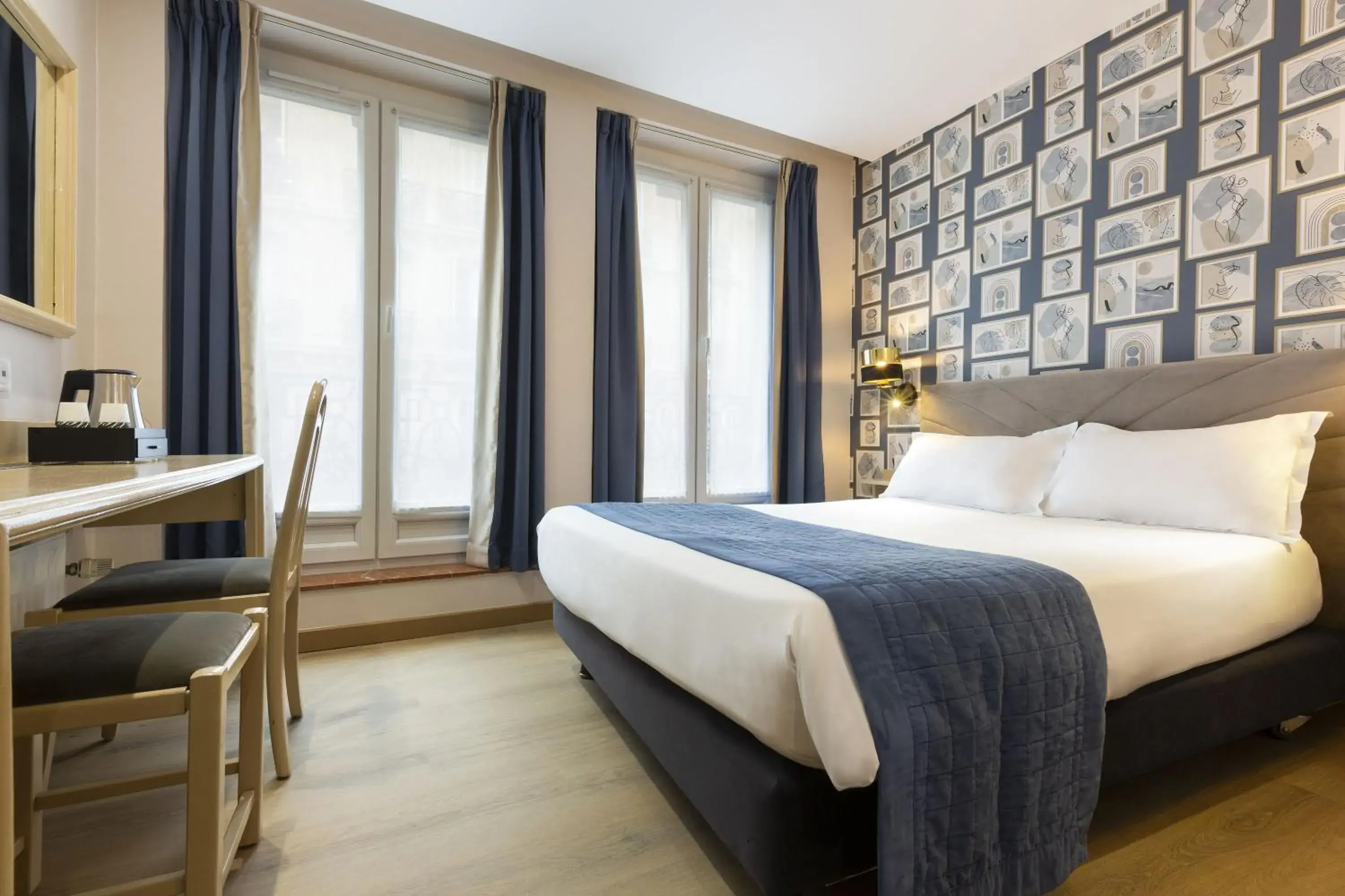 Bed in Relais du Pré Bed in Relais du Pré