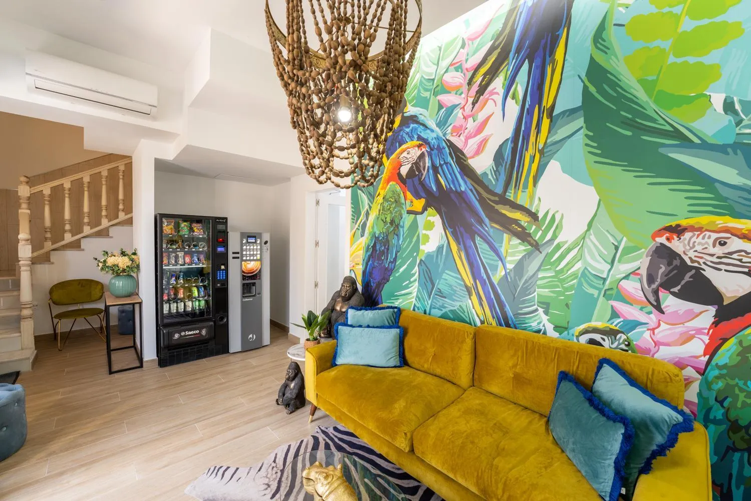 Lobby or reception in Hostal Romerito