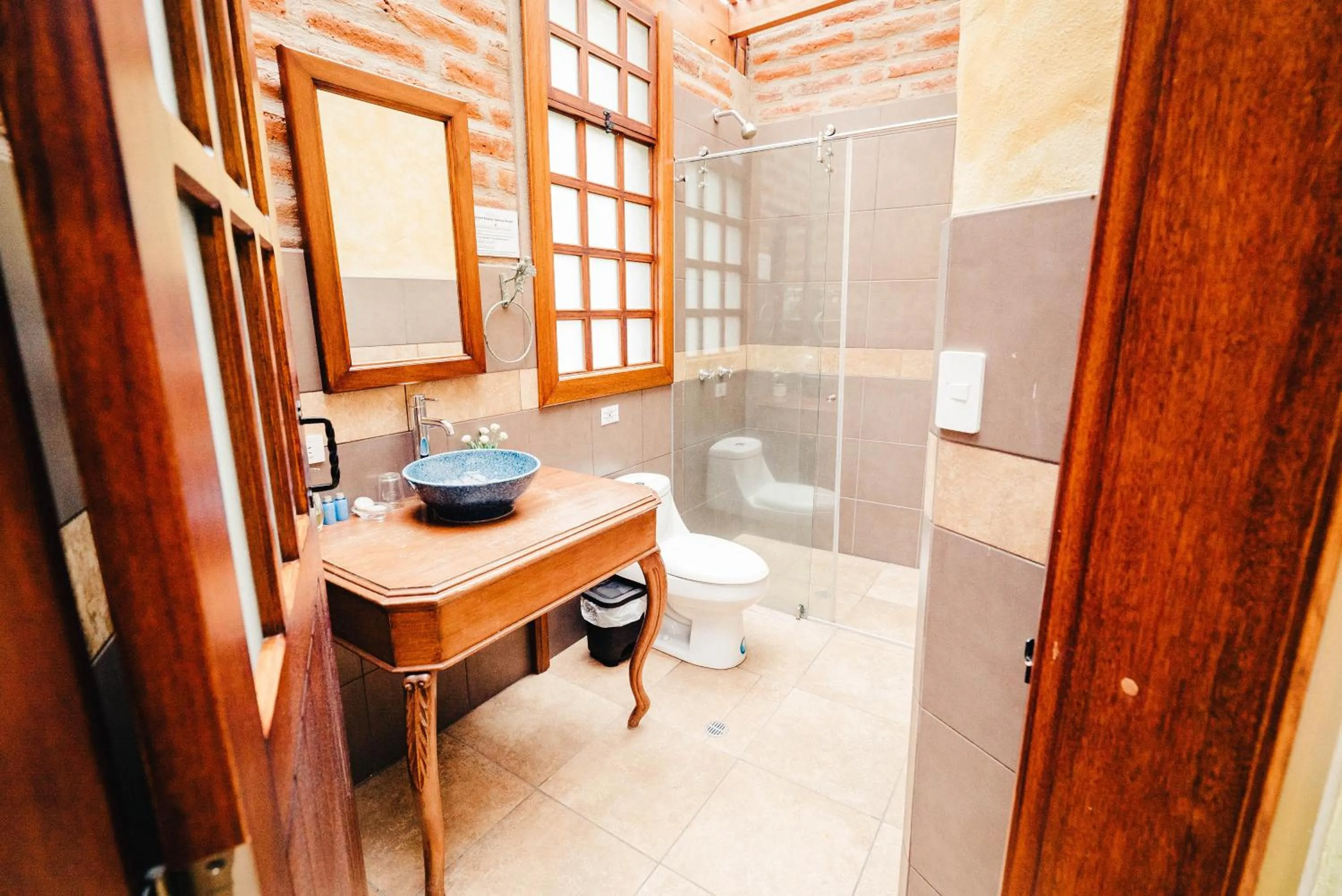 Bathroom in Hacienda Las Cuevas Terra Lodge