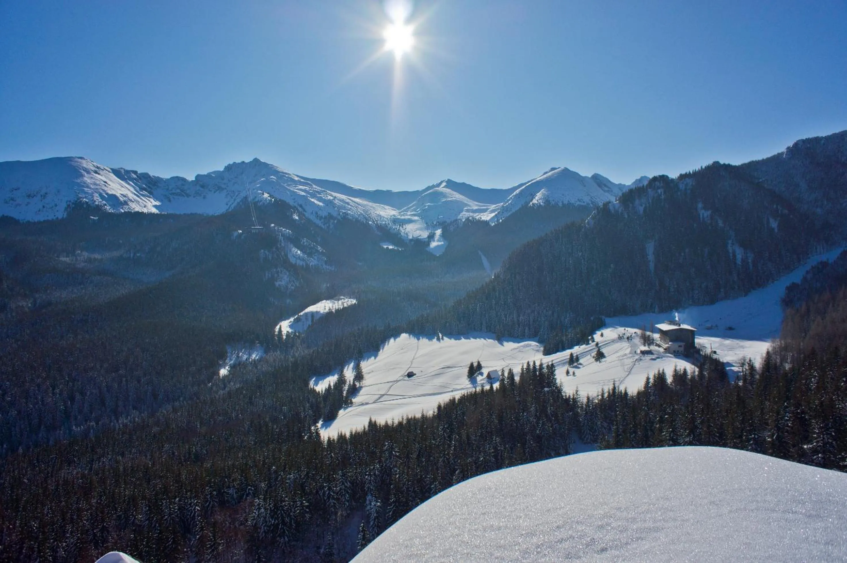 Bird's eye view in Hotel Górski Kalatówki