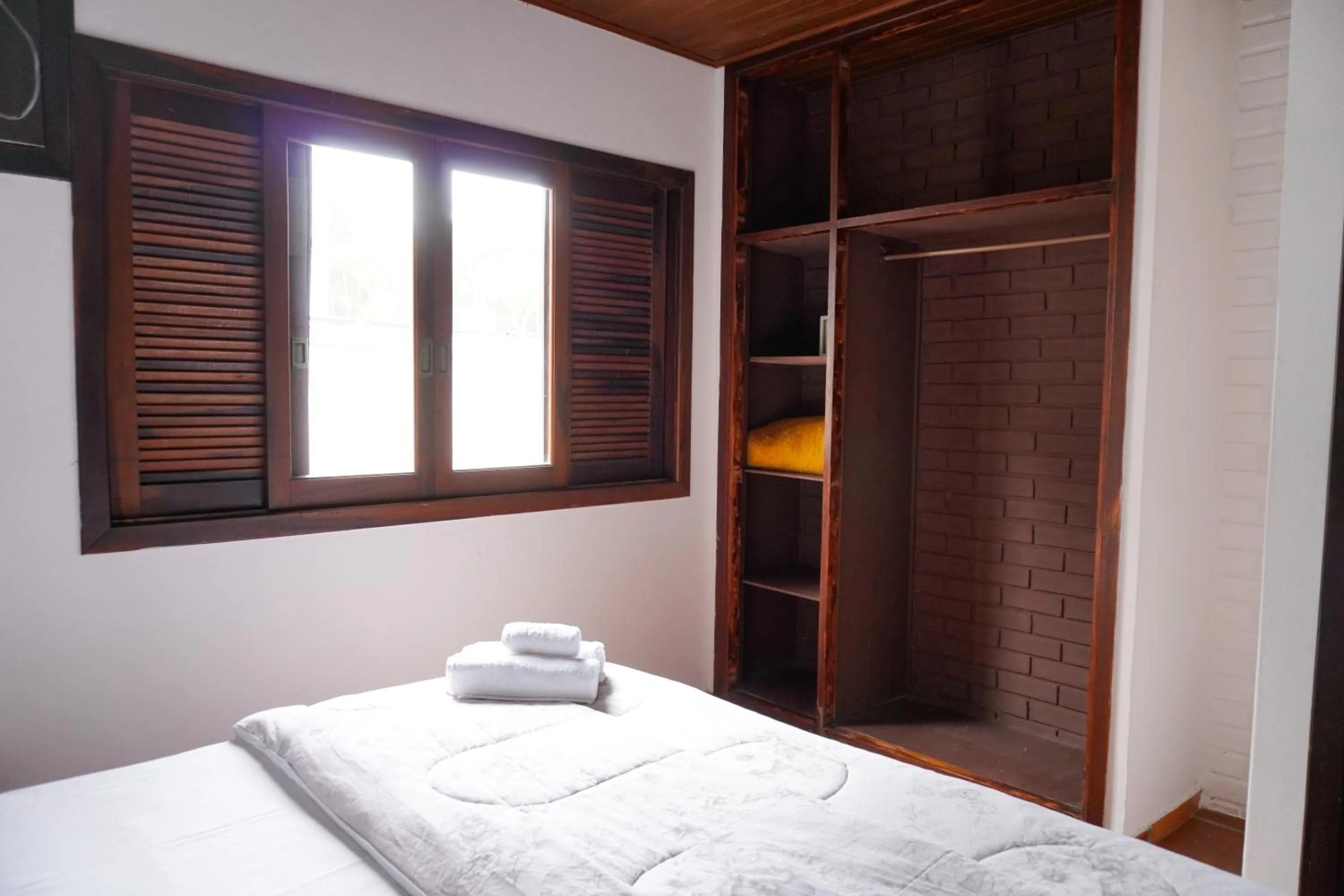 Bedroom, Bed in Pousada Dunasol Floripa