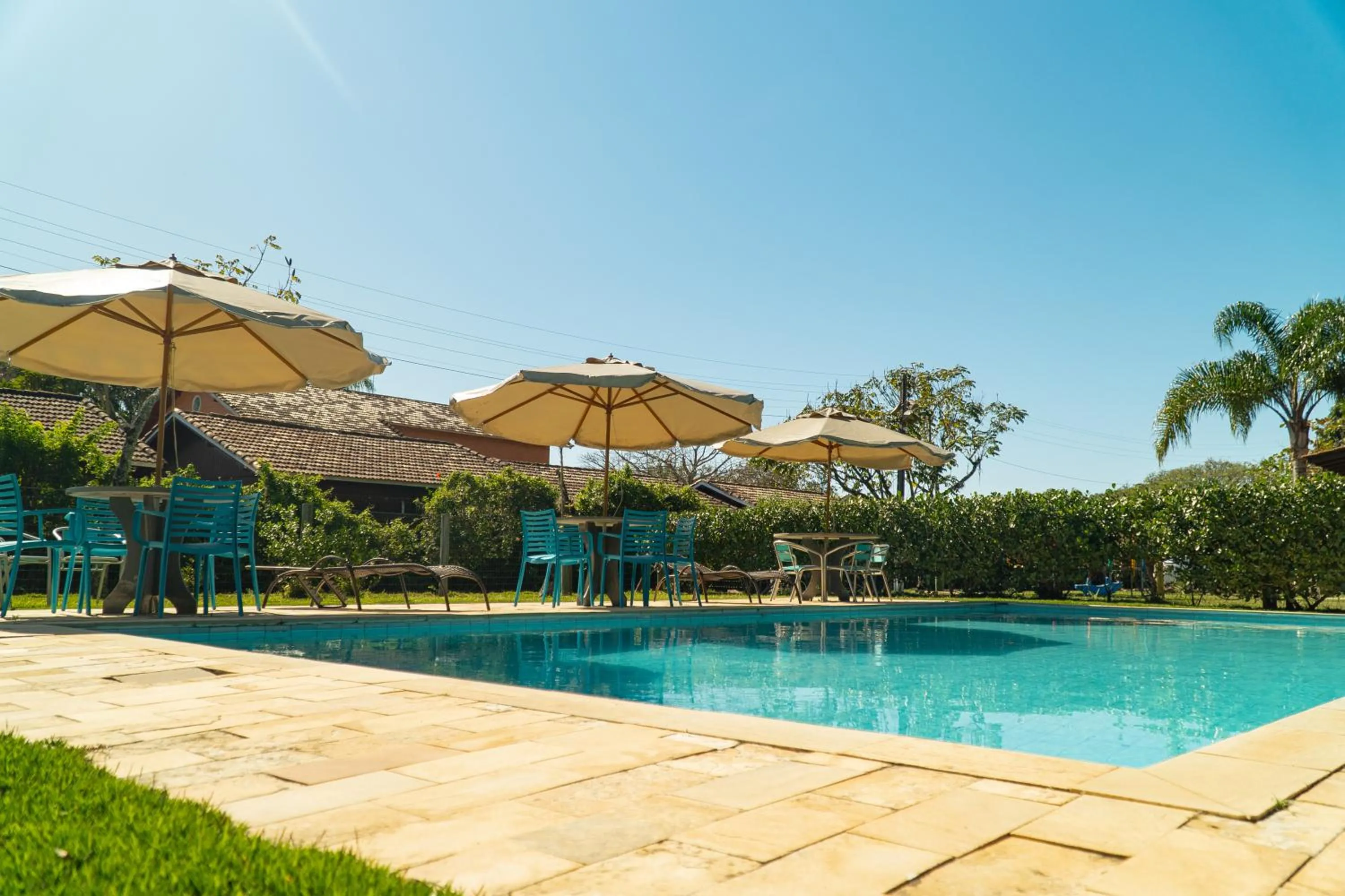 Swimming pool in Pousada Dunasol Floripa