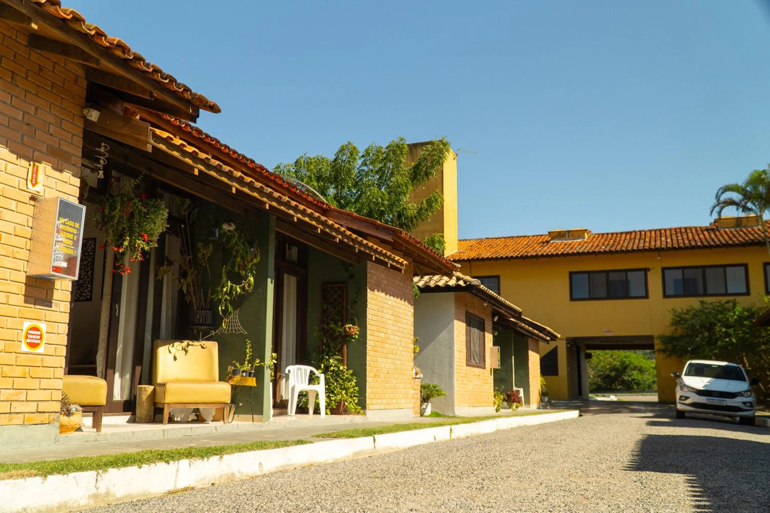 Property building in Pousada Dunasol Floripa