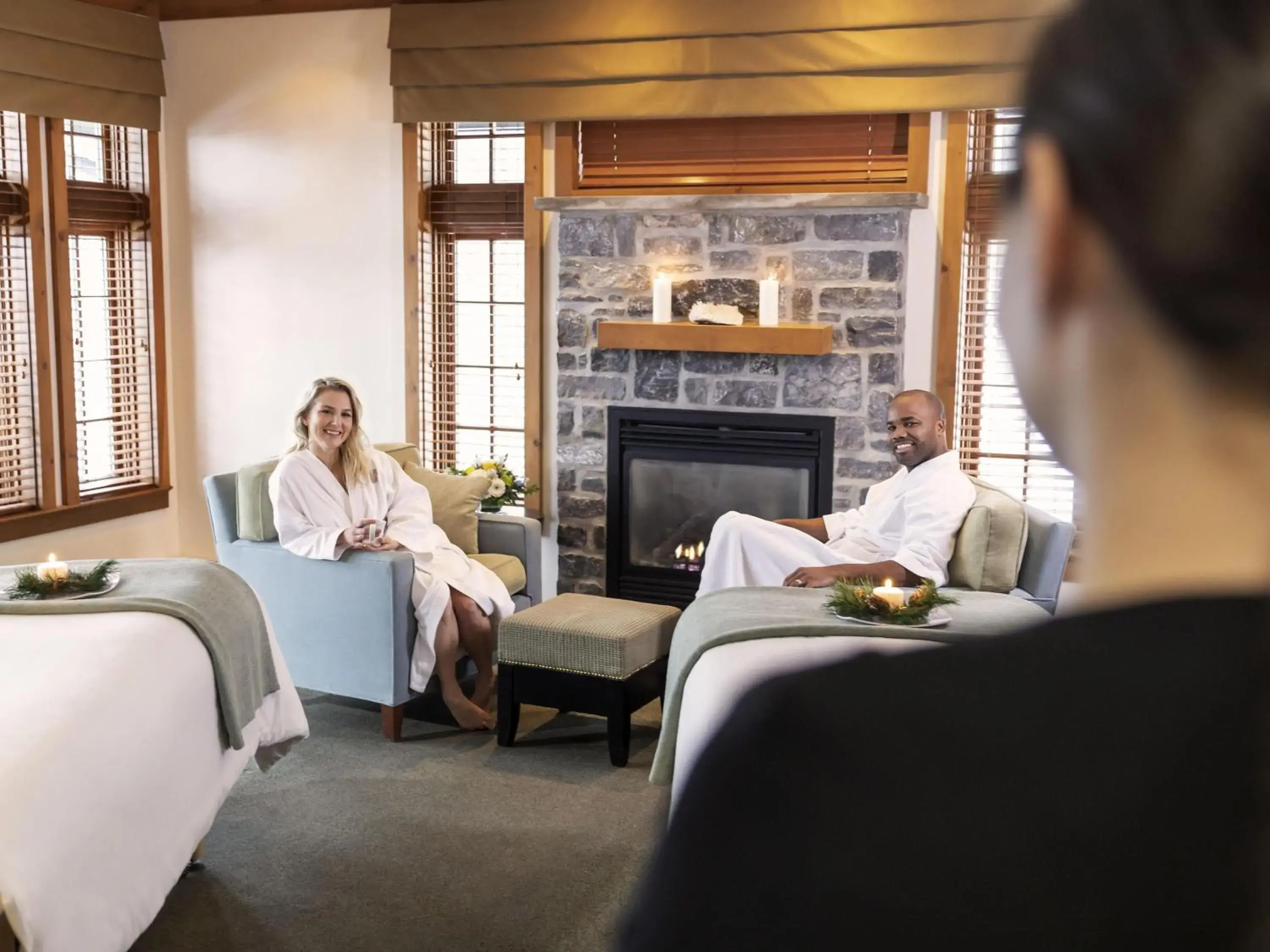 Spa and wellness centre/facilities in Fairmont Le Chateau Montebello Spa and wellness centre/facilities in Fairmont Le Chateau Montebello