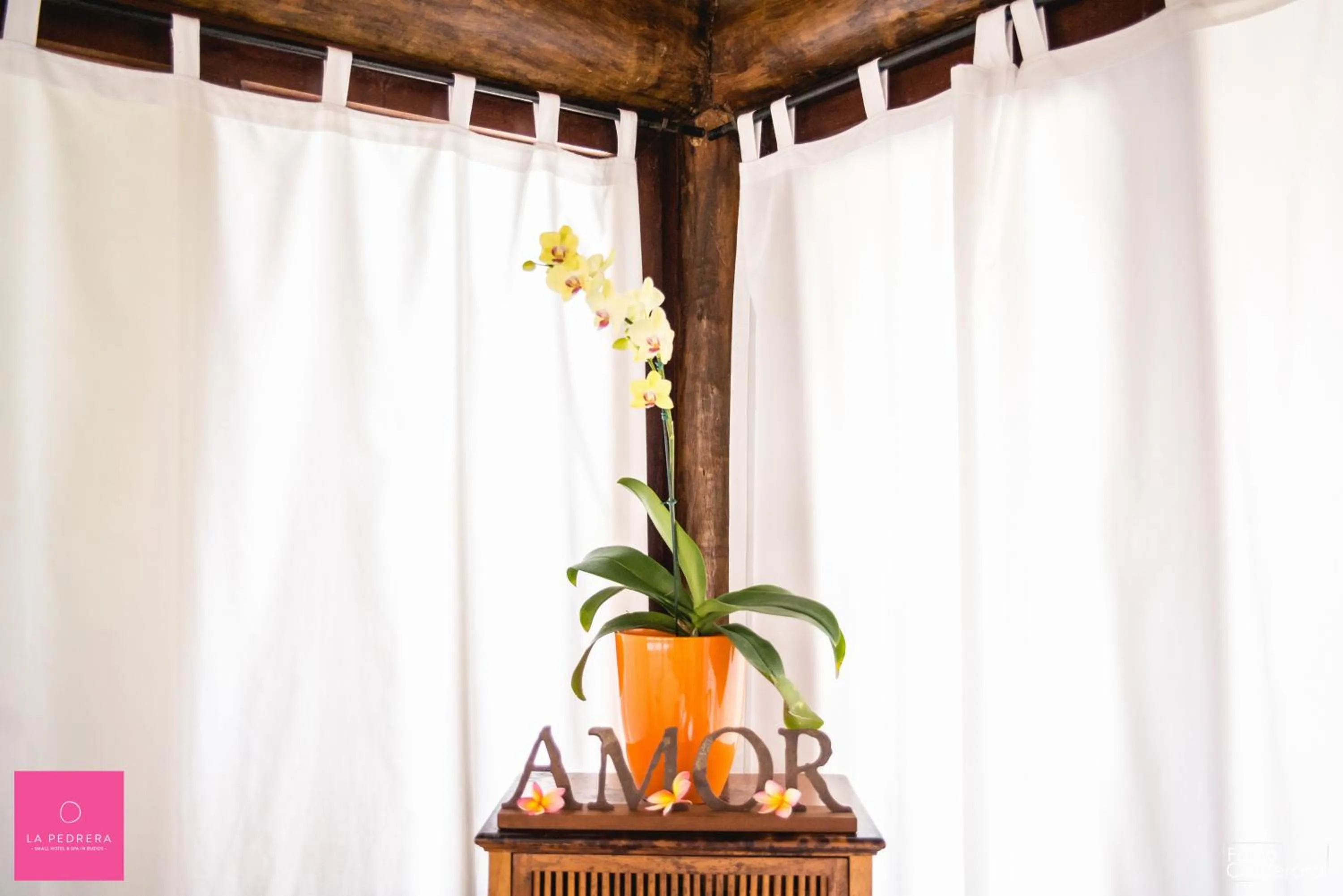 Decorative detail in La Pedrera Small Hotel & Spa