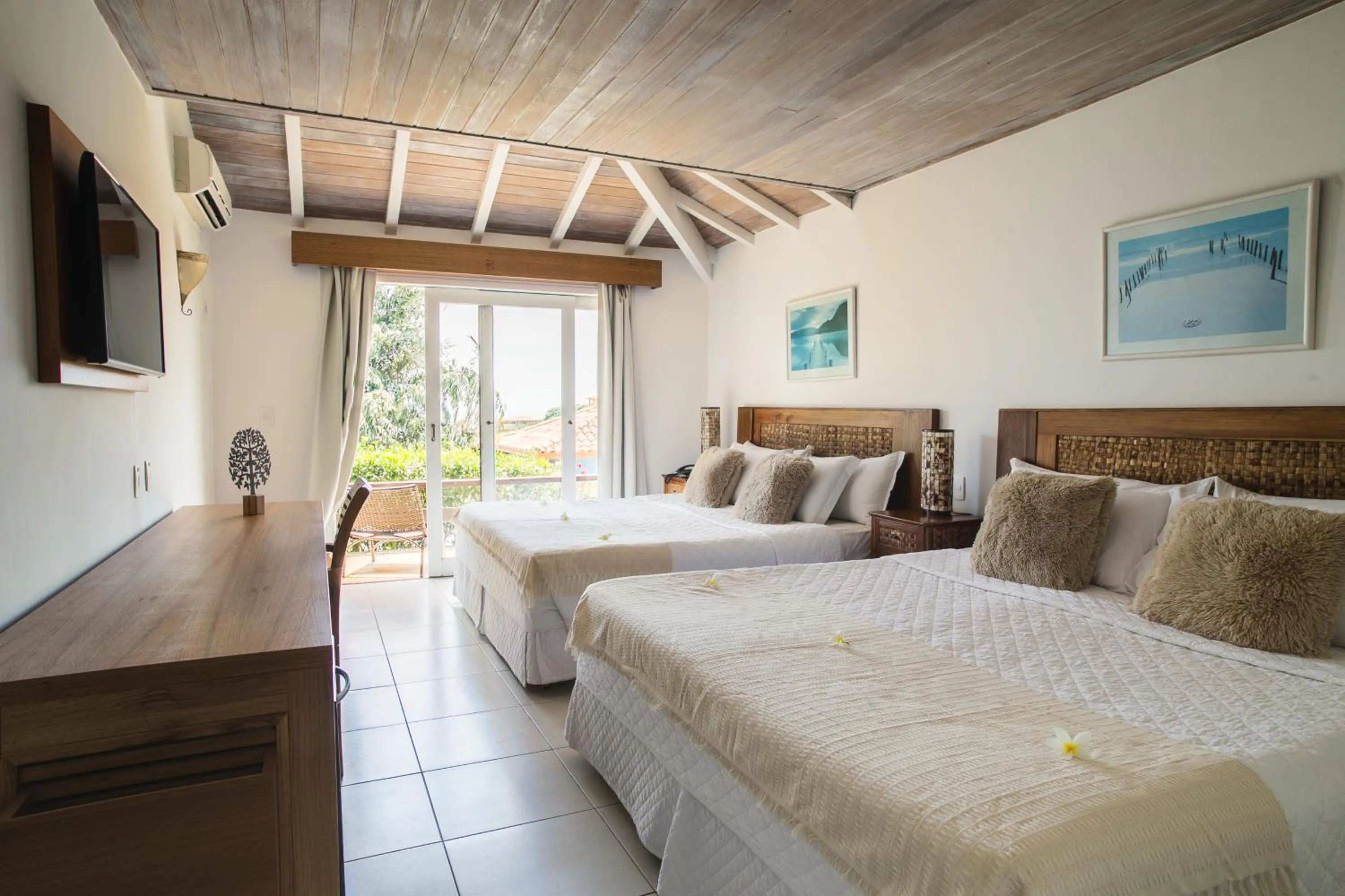 Bed in La Pedrera Small Hotel & Spa