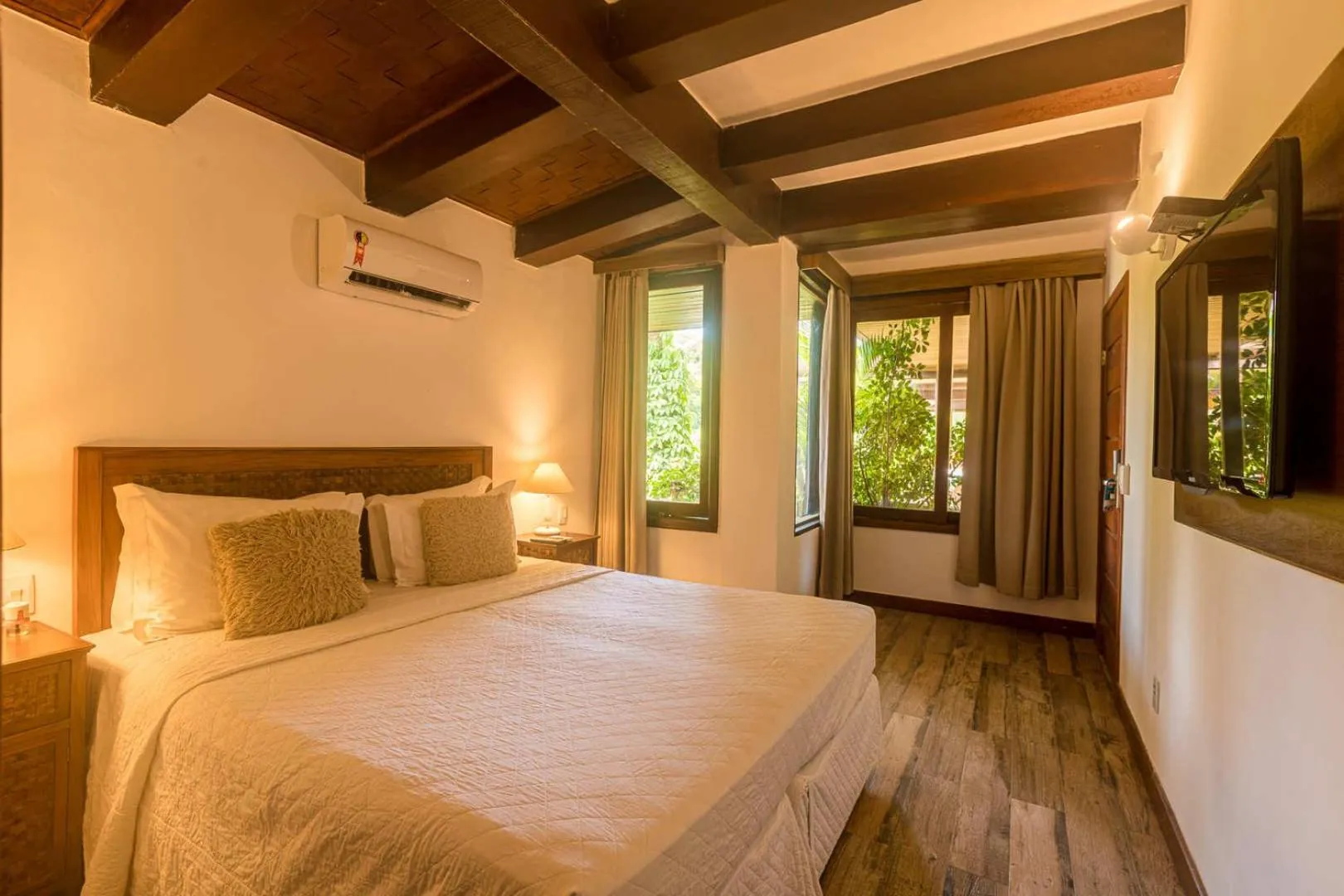 Bed in La Pedrera Small Hotel & Spa