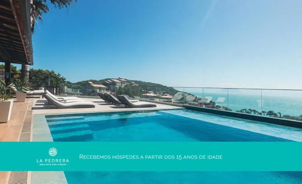 Pool view in La Pedrera Small Hotel & Spa Pool view in La Pedrera Small Hotel & Spa