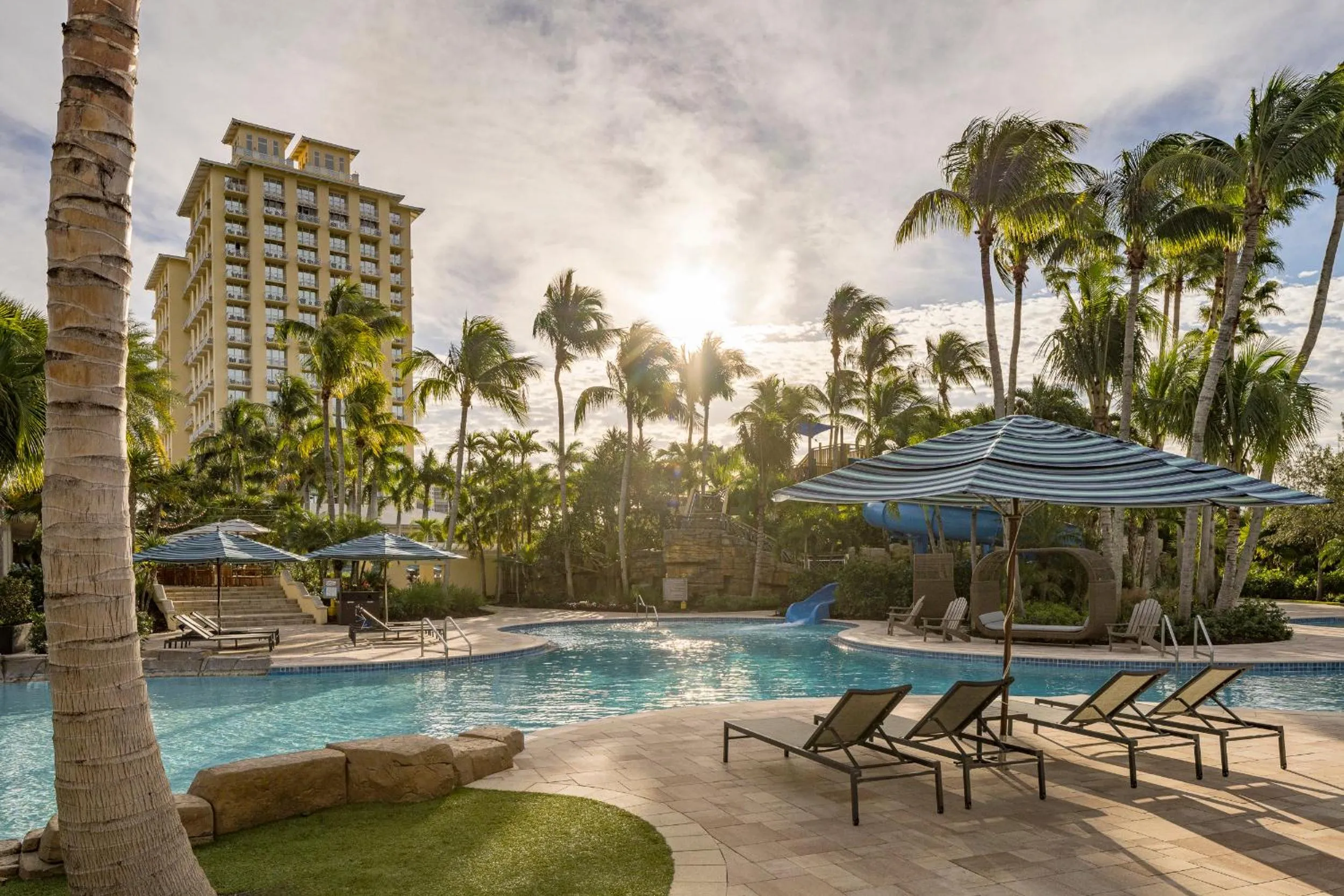 Pool view in Hyatt Regency Coconut Point Resort & Spa Near Naples