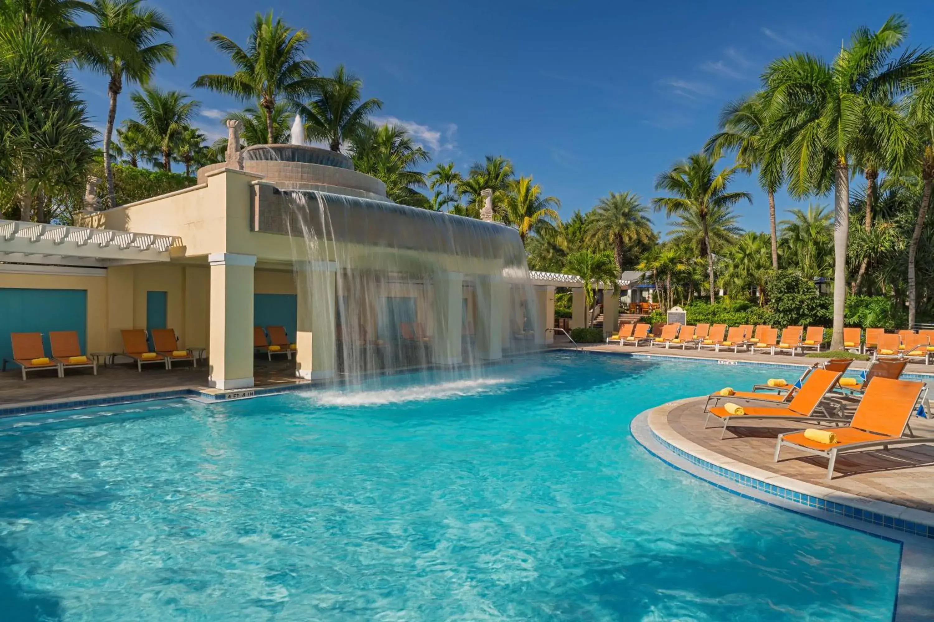 Pool view in Hyatt Regency Coconut Point Resort & Spa Near Naples Pool view in Hyatt Regency Coconut Point Resort & Spa Near Naples