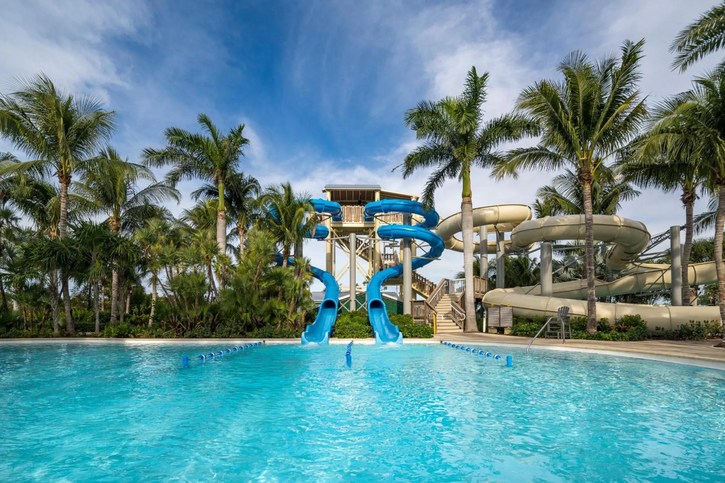 Aqua park in Hyatt Regency Coconut Point Resort & Spa Near Naples