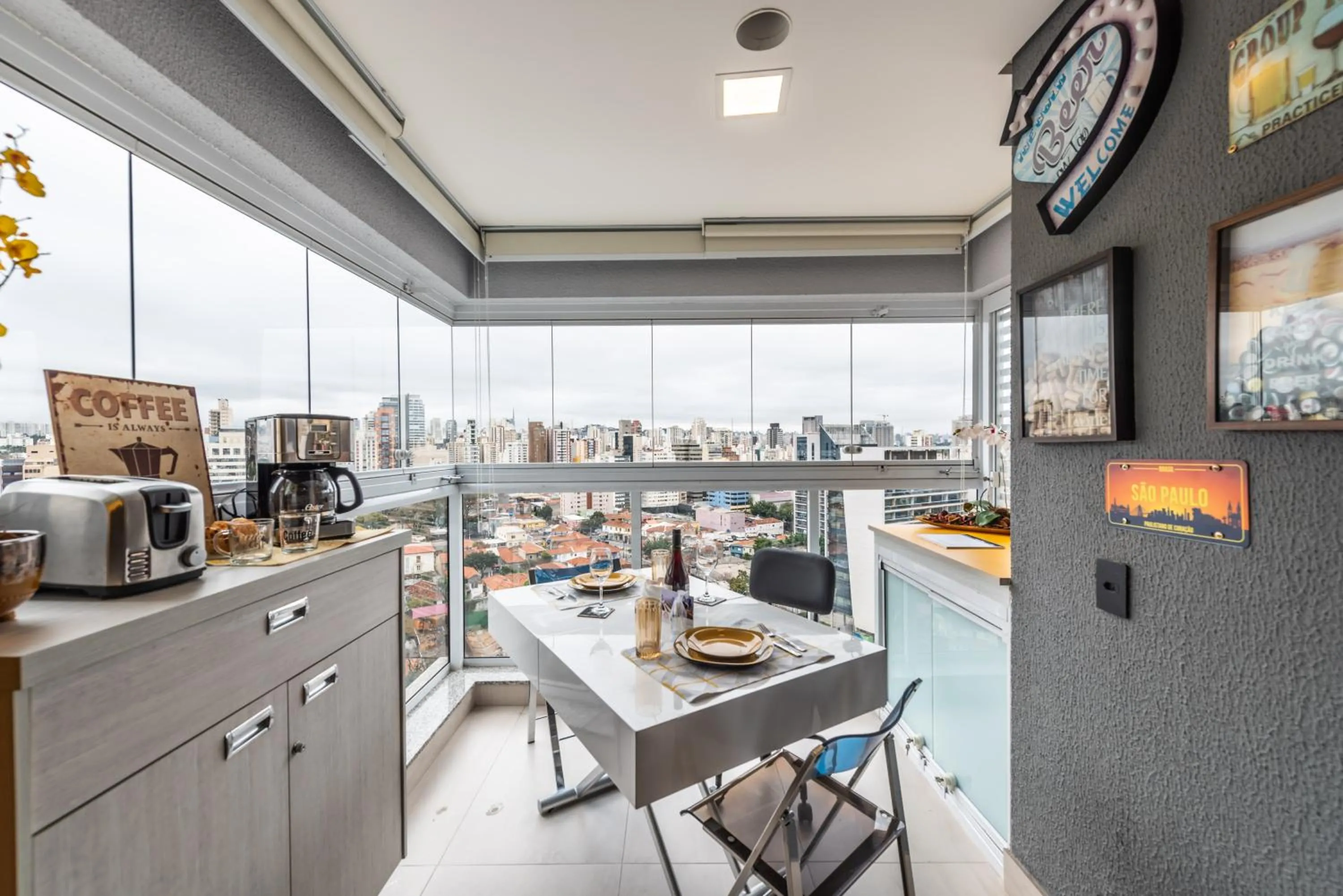 Design Premium Faria Lima, Skyline, Home Office, Pinheiros