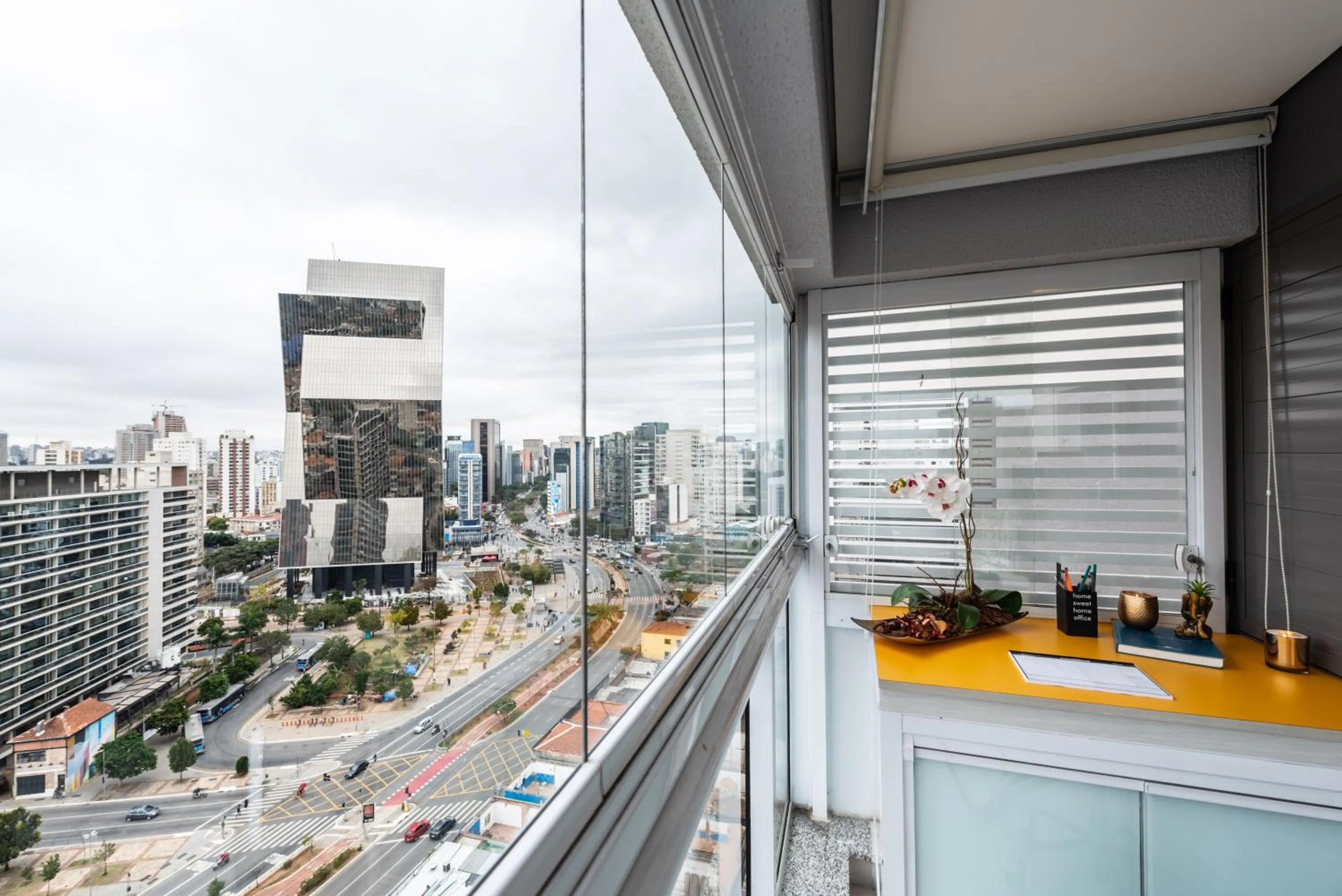 Design Premium Faria Lima, Skyline, Home Office, Pinheiros
