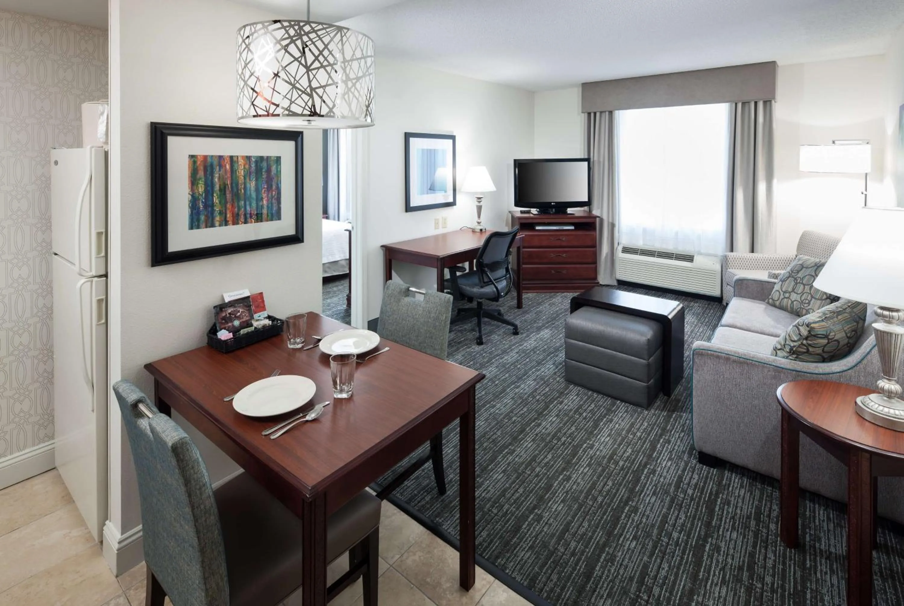Living room in Homewood Suites by Hilton Huntsville-Village of Providence