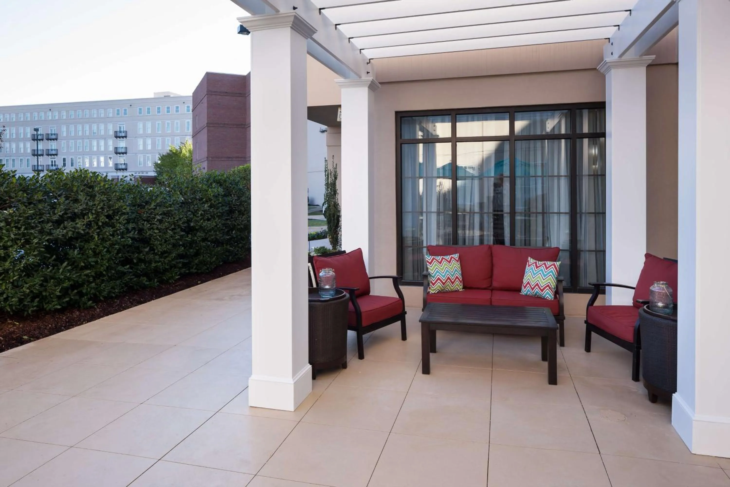 Patio in Homewood Suites by Hilton Huntsville-Village of Providence