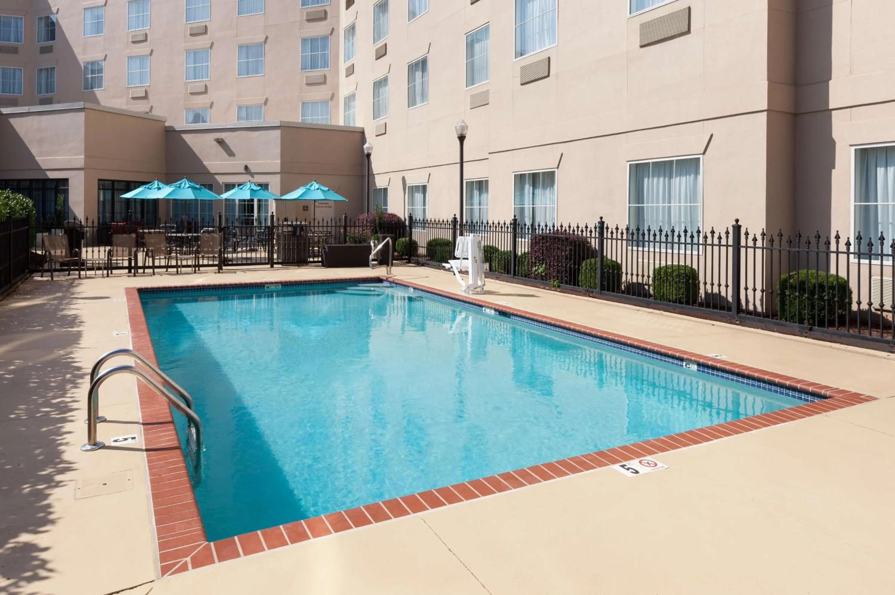 Pool view in Homewood Suites by Hilton Huntsville-Village of Providence