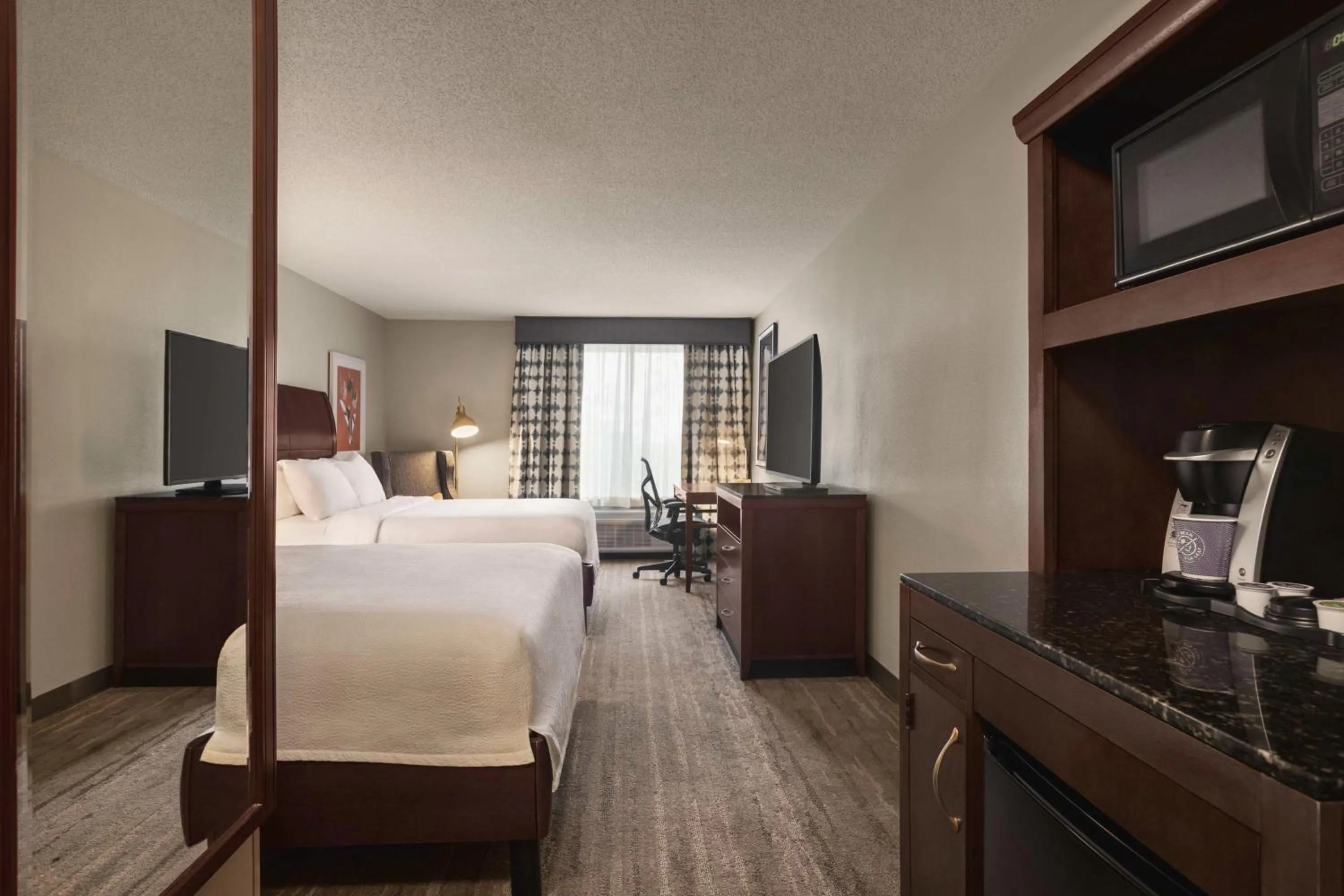 Bed in Hilton Garden Inn Fort Myers Airport/FGCU