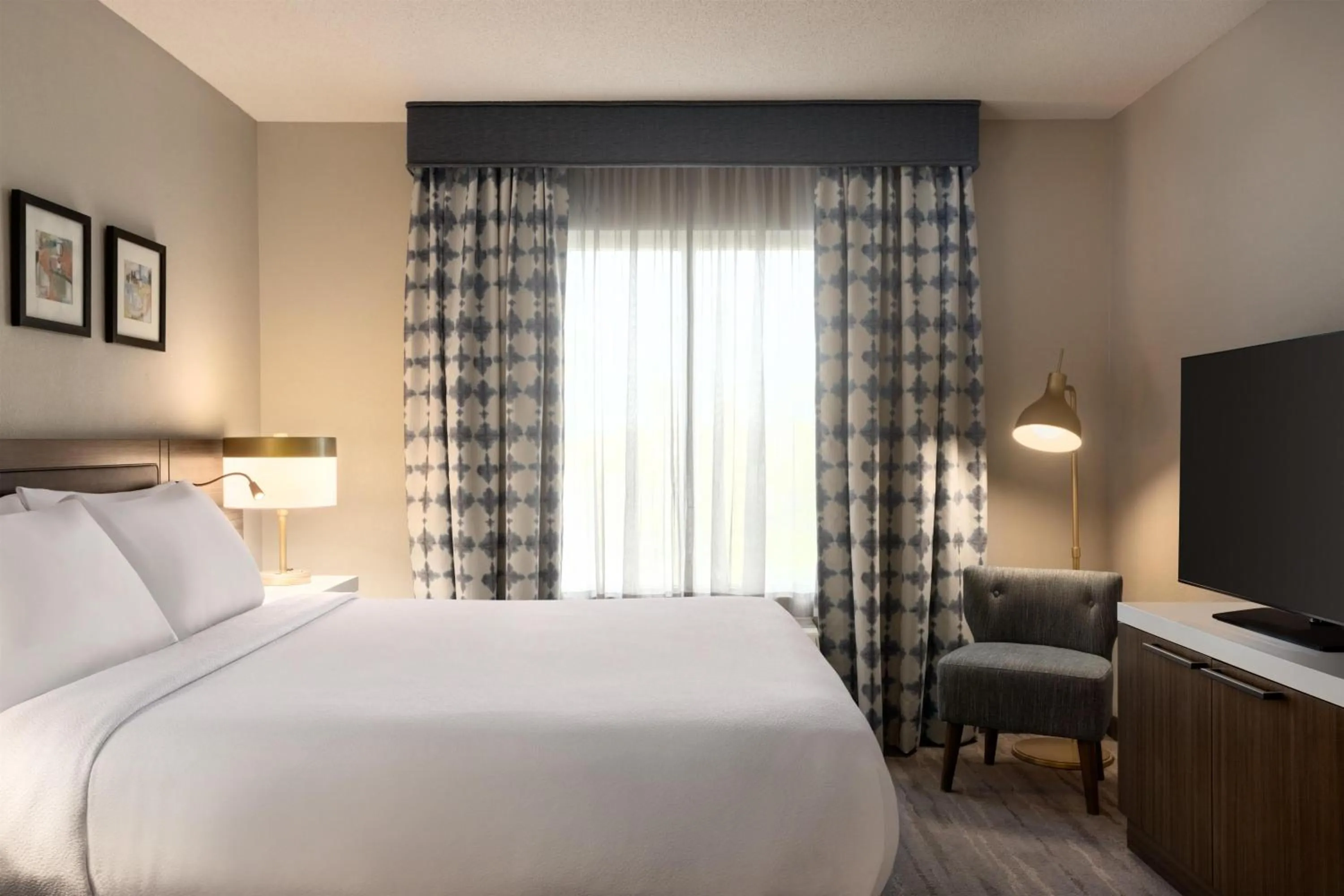 Bed in Hilton Garden Inn Fort Myers Airport/FGCU