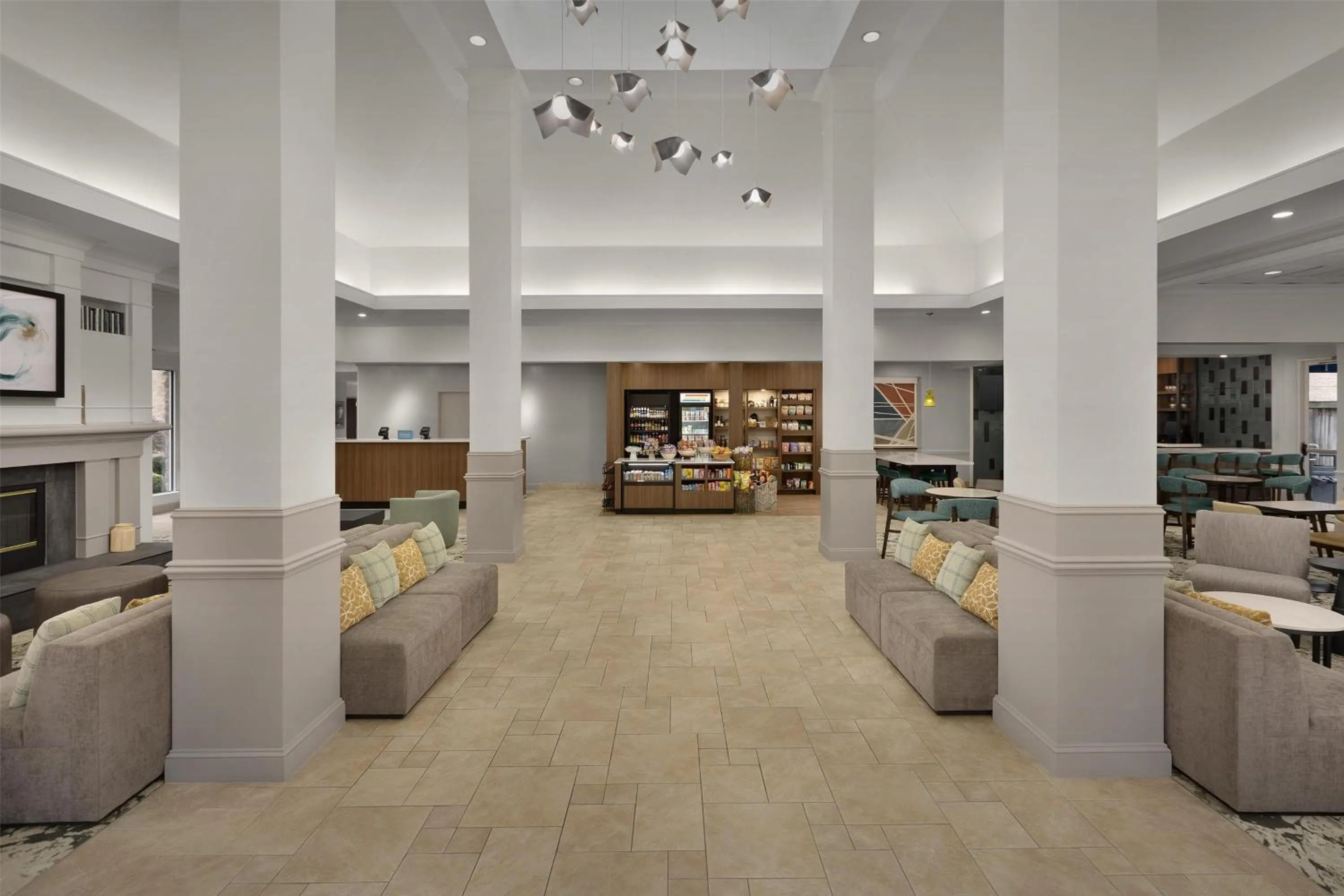 Lobby or reception in Hilton Garden Inn Huntsville/Space Center