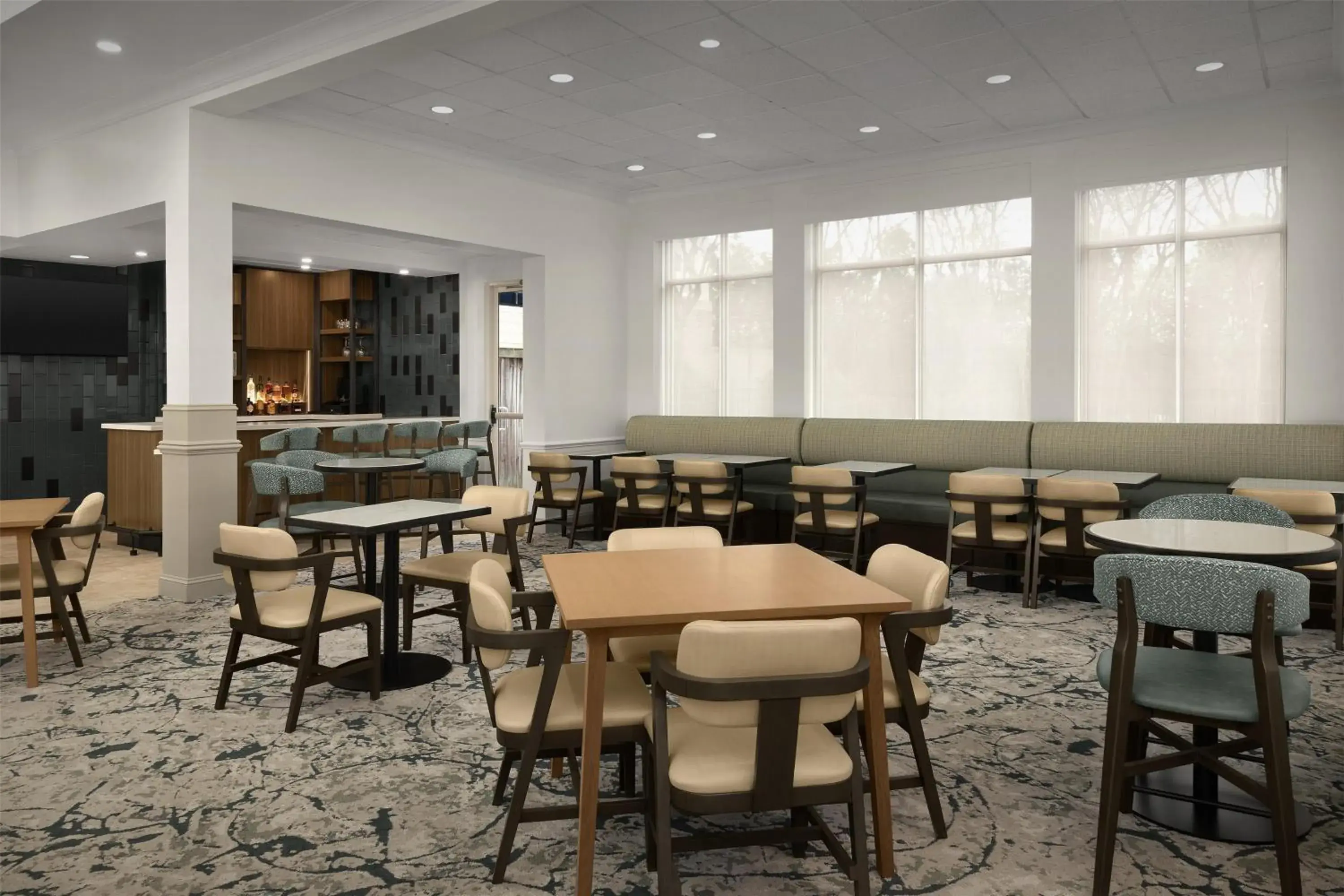 Breakfast in Hilton Garden Inn Huntsville/Space Center Breakfast in Hilton Garden Inn Huntsville/Space Center