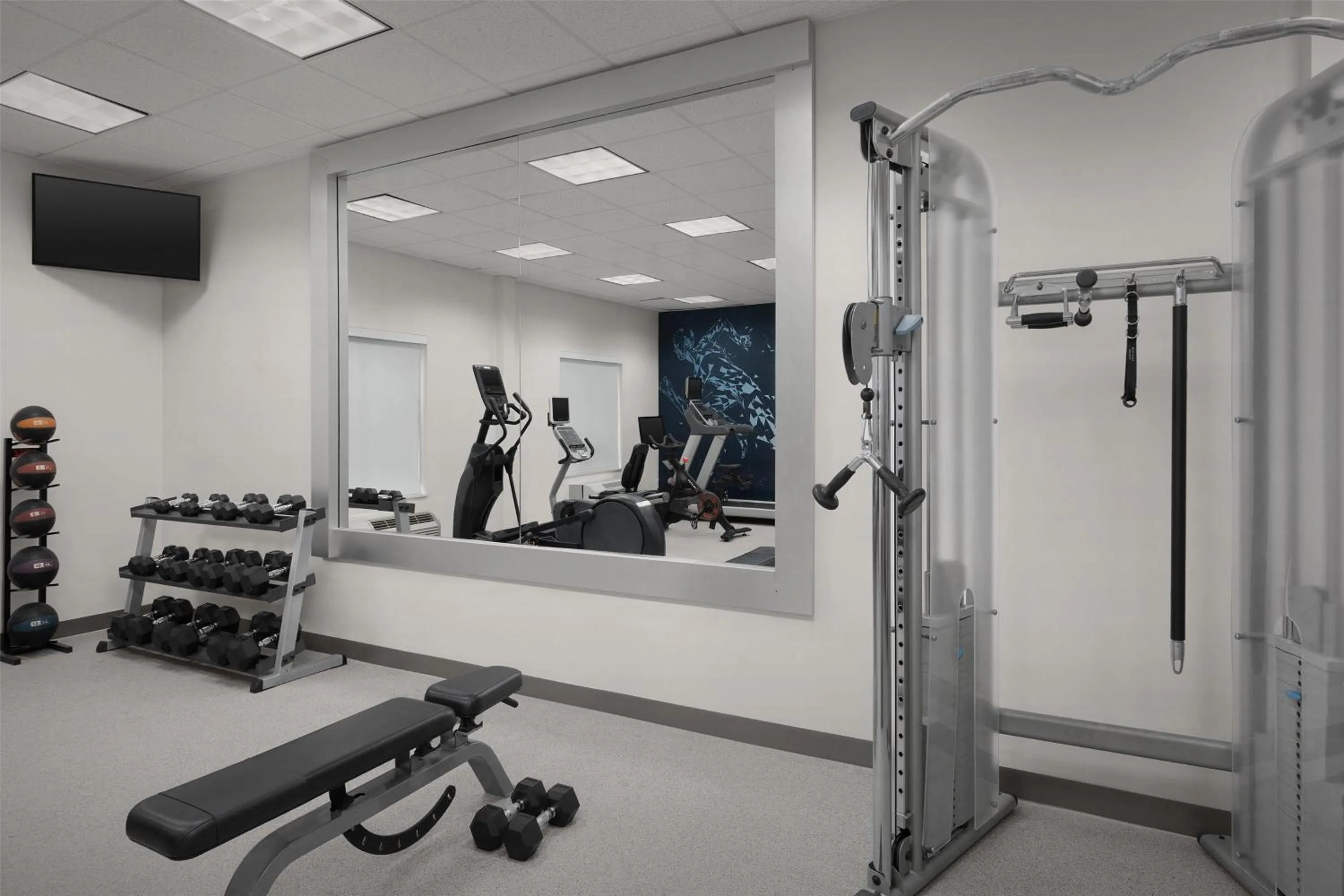 Fitness centre/facilities in Hilton Garden Inn Huntsville/Space Center