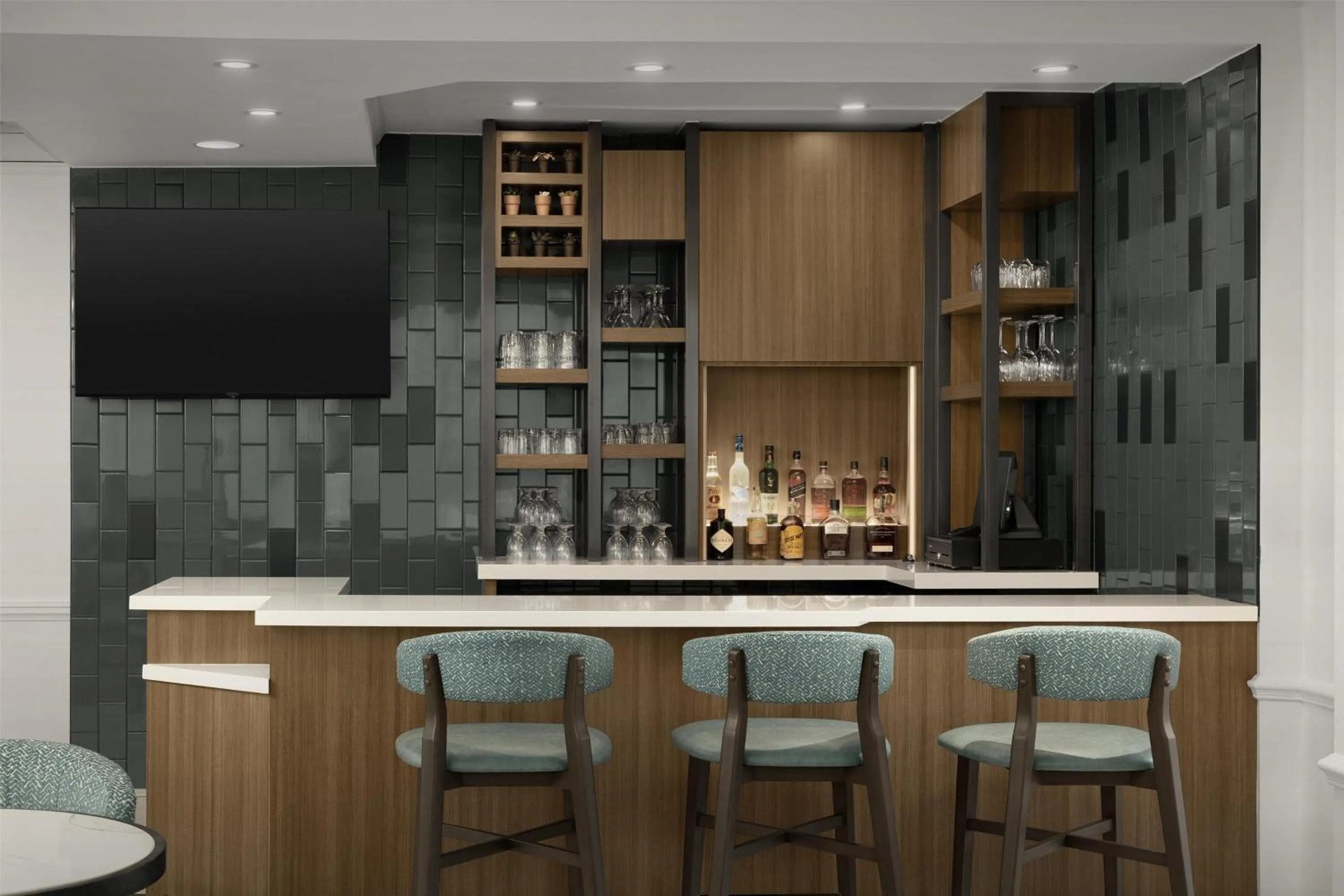 Lounge or bar in Hilton Garden Inn Huntsville/Space Center