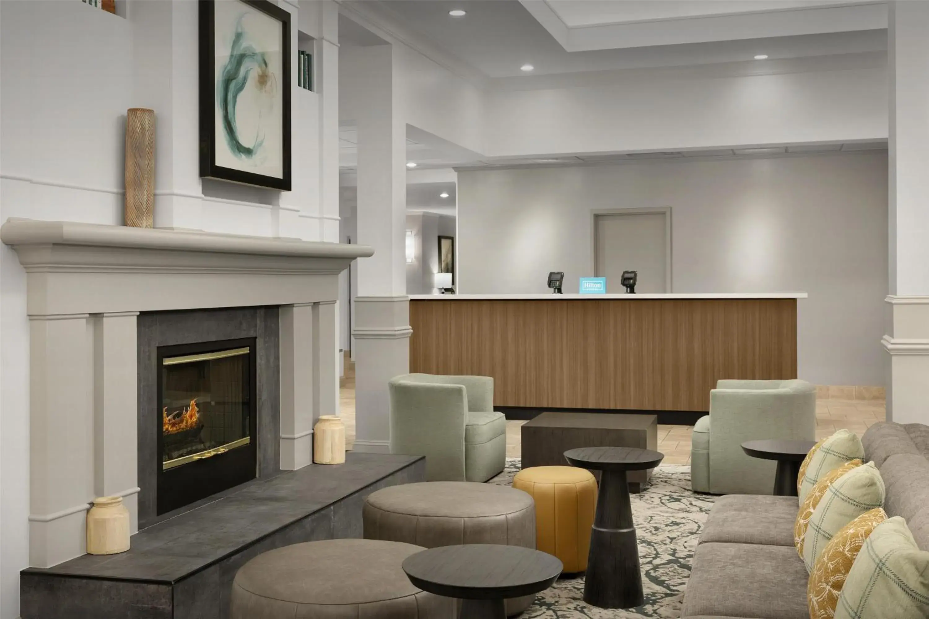 Lobby or reception in Hilton Garden Inn Huntsville/Space Center Lobby or reception in Hilton Garden Inn Huntsville/Space Center