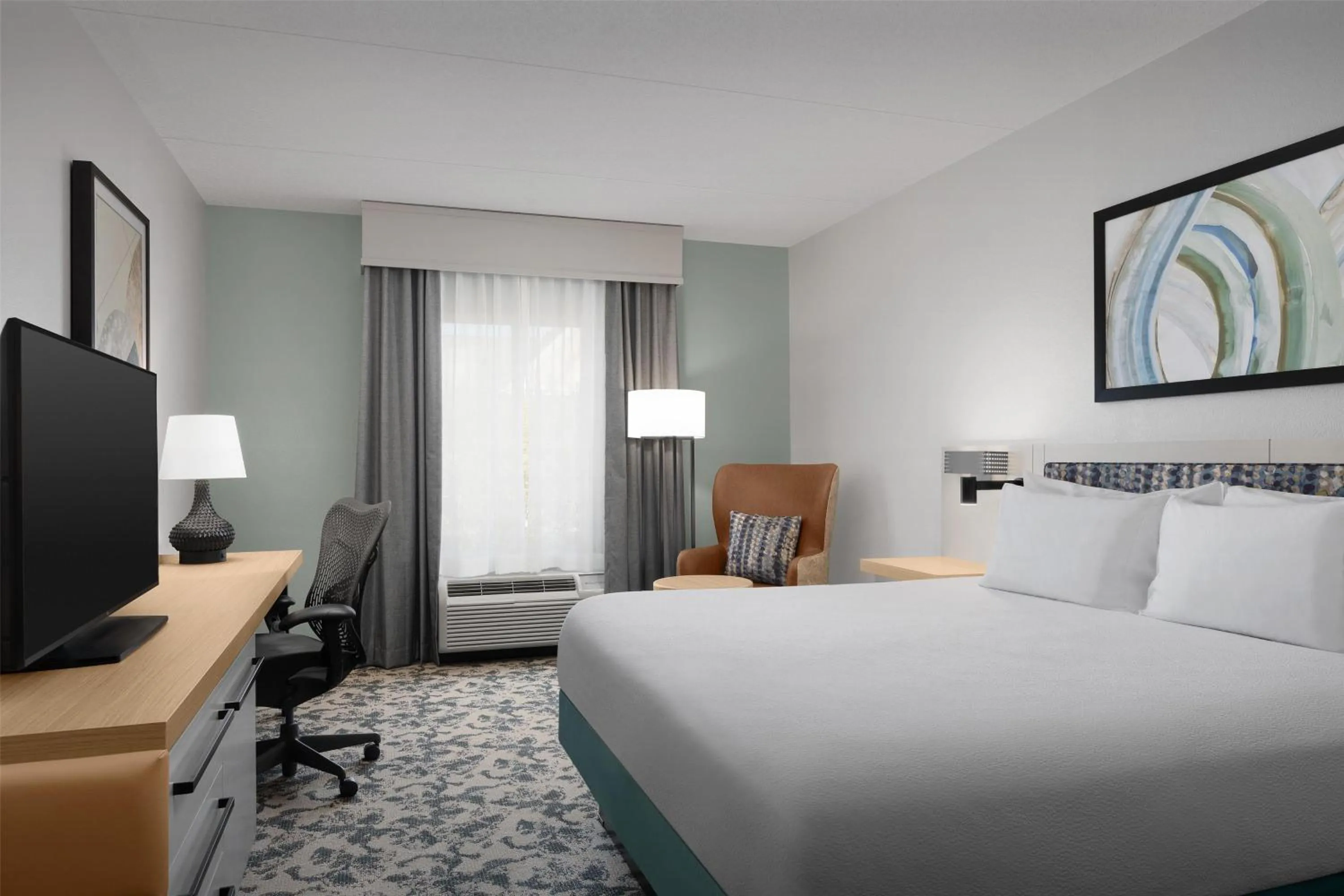 Bed in Hilton Garden Inn Huntsville/Space Center