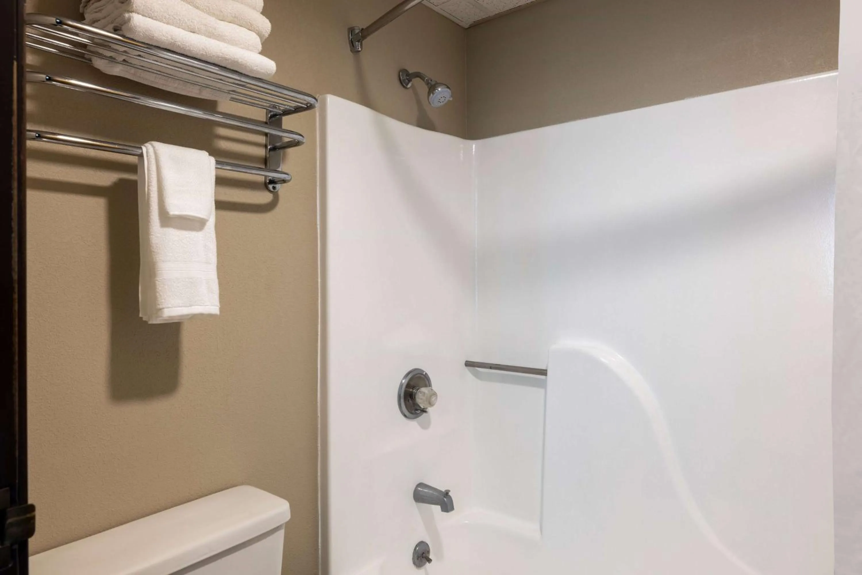 Bathroom in Super 8 by Wyndham Omaha SW