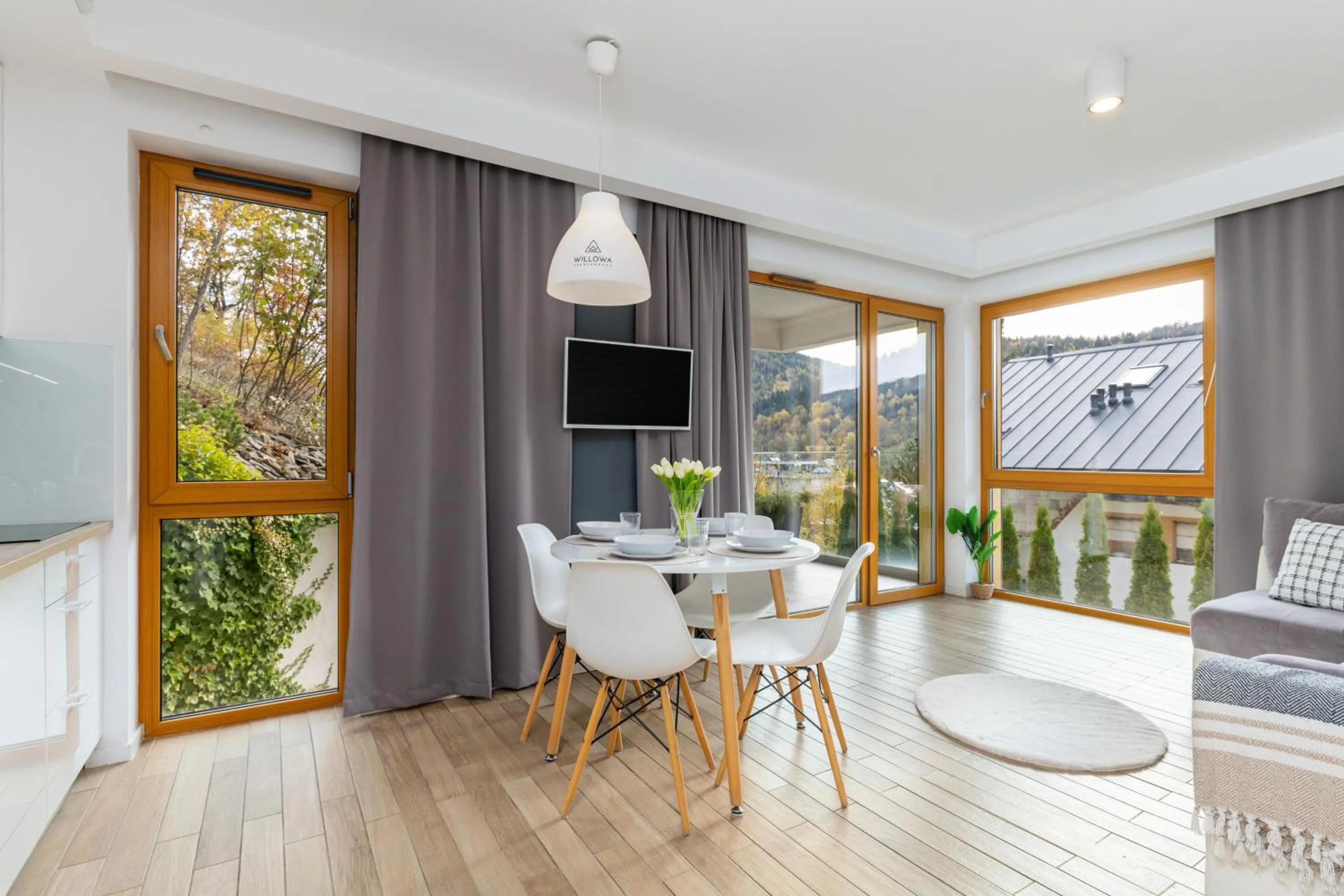 Living room in Apartamenty Willowa