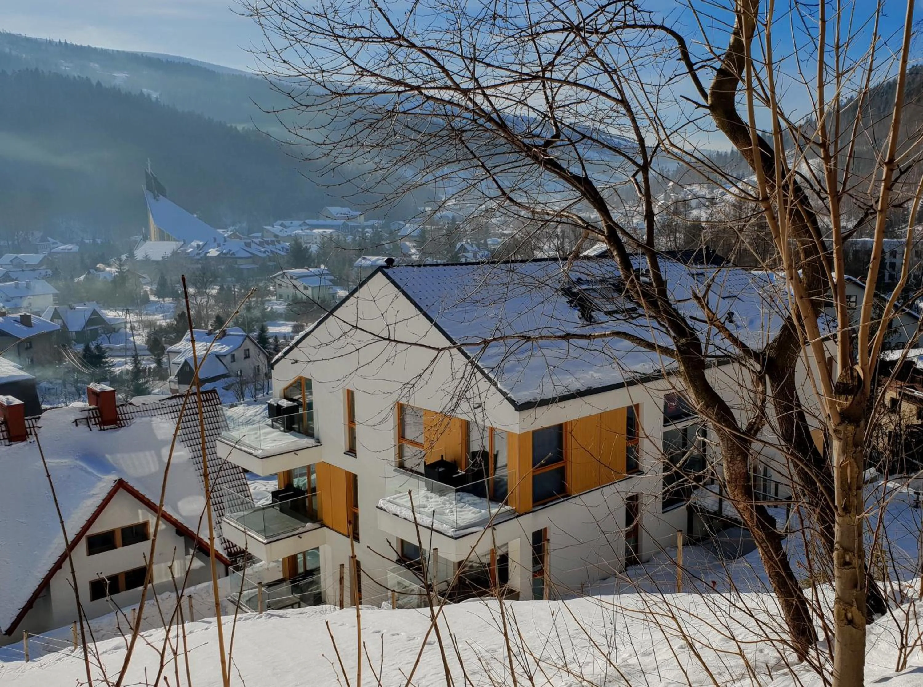 Bird's eye view in Apartamenty Willowa