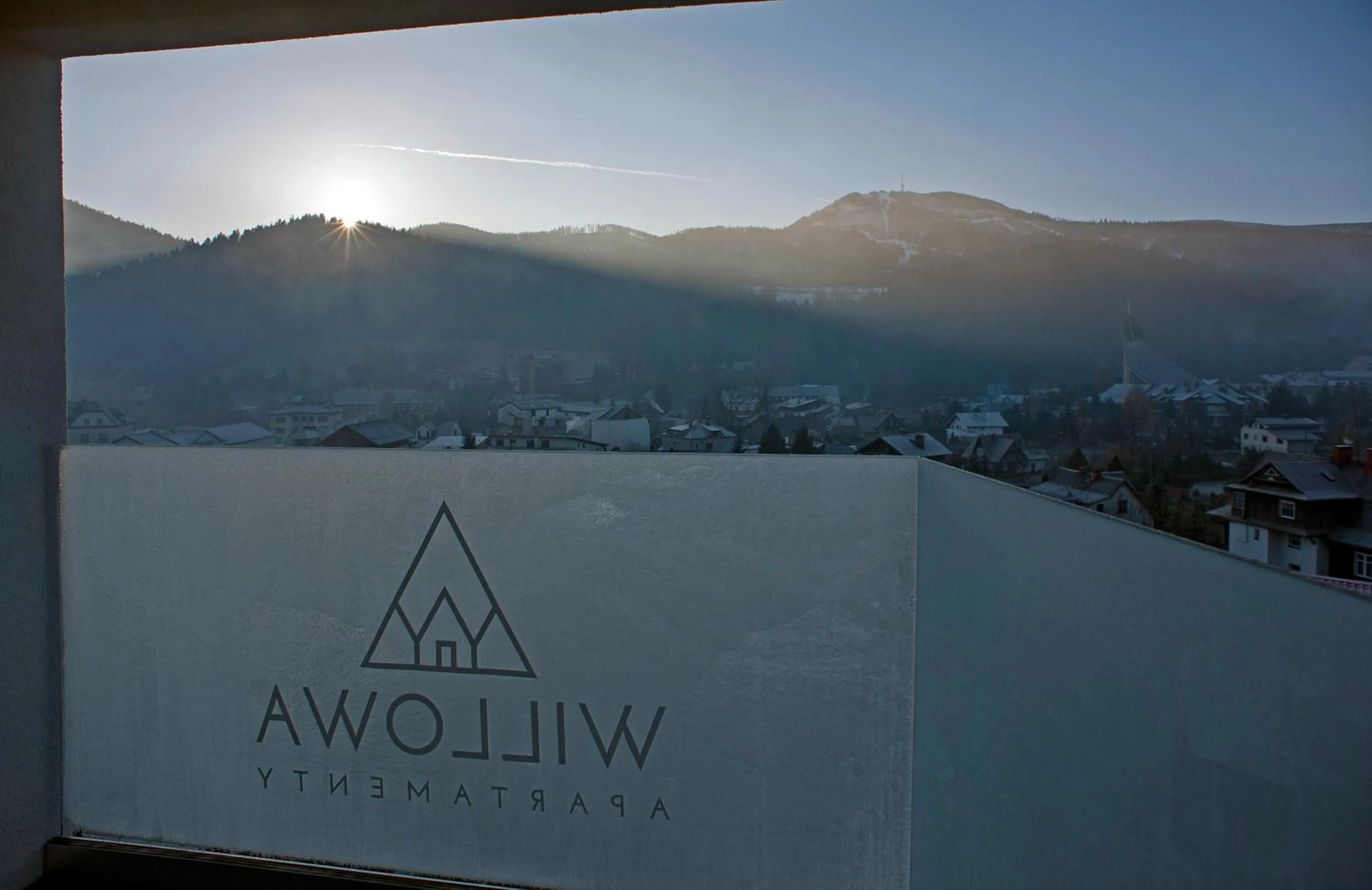 Mountain view in Apartamenty Willowa