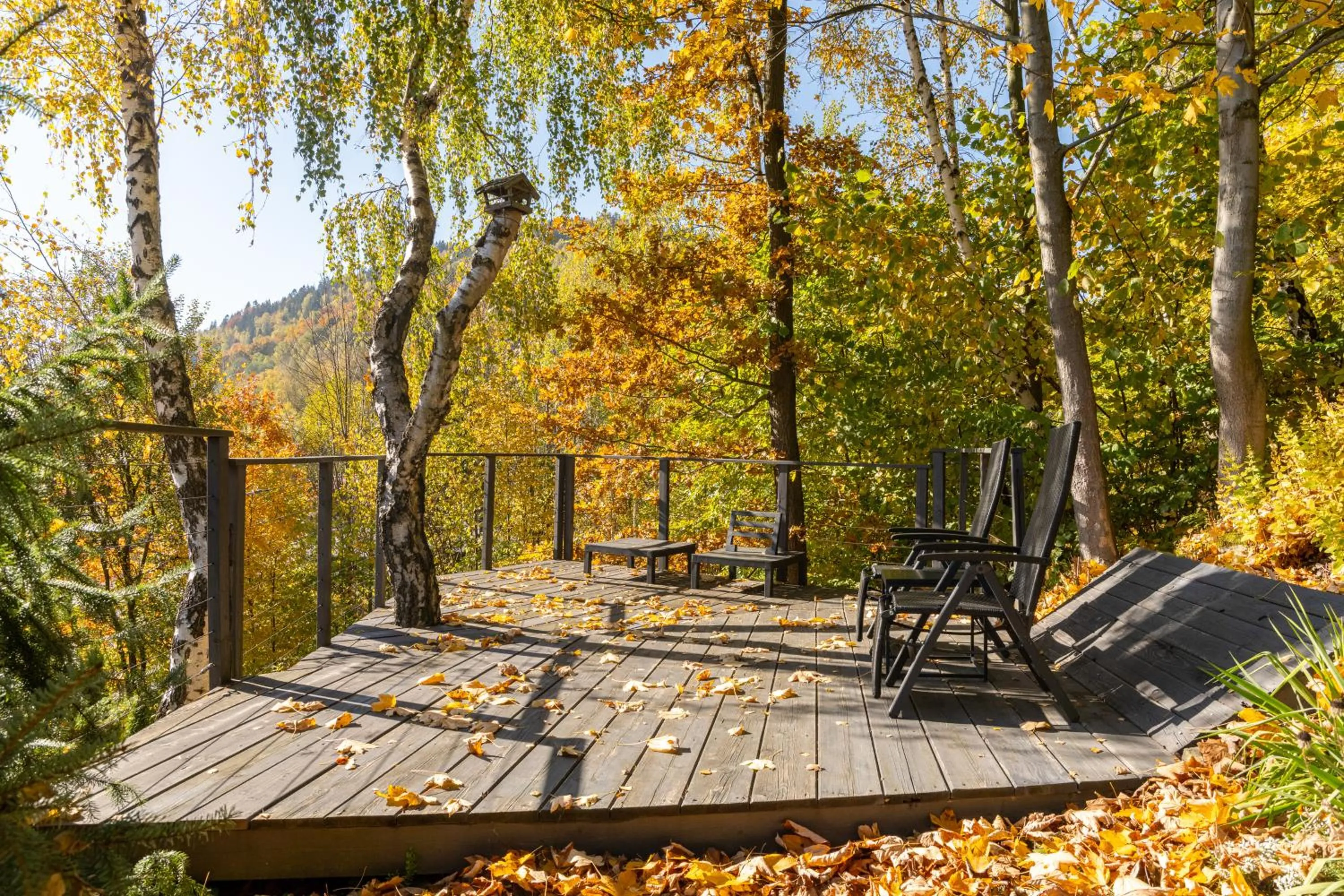 Balcony/Terrace in Apartamenty Willowa