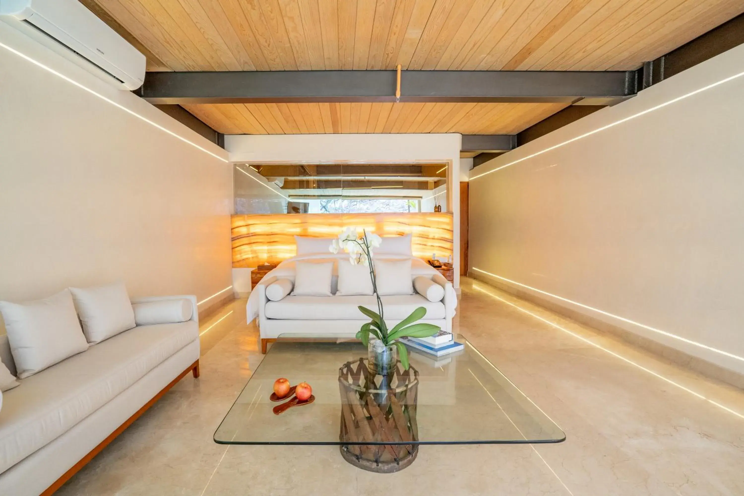 Bed in El Santuario Resort & Spa Bed in El Santuario Resort & Spa