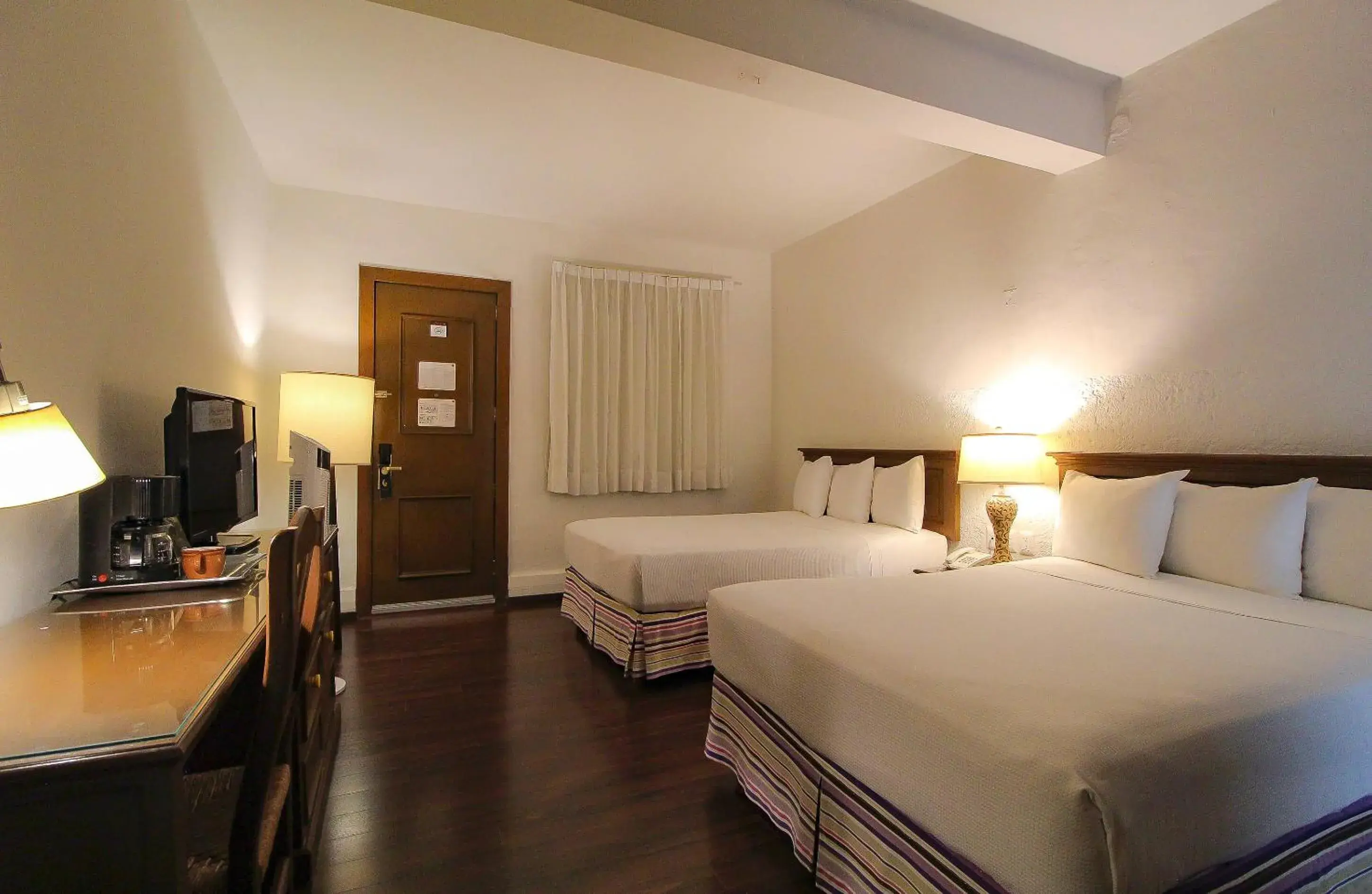 Bed in Hotel Casino Morelia Bed in Hotel Casino Morelia