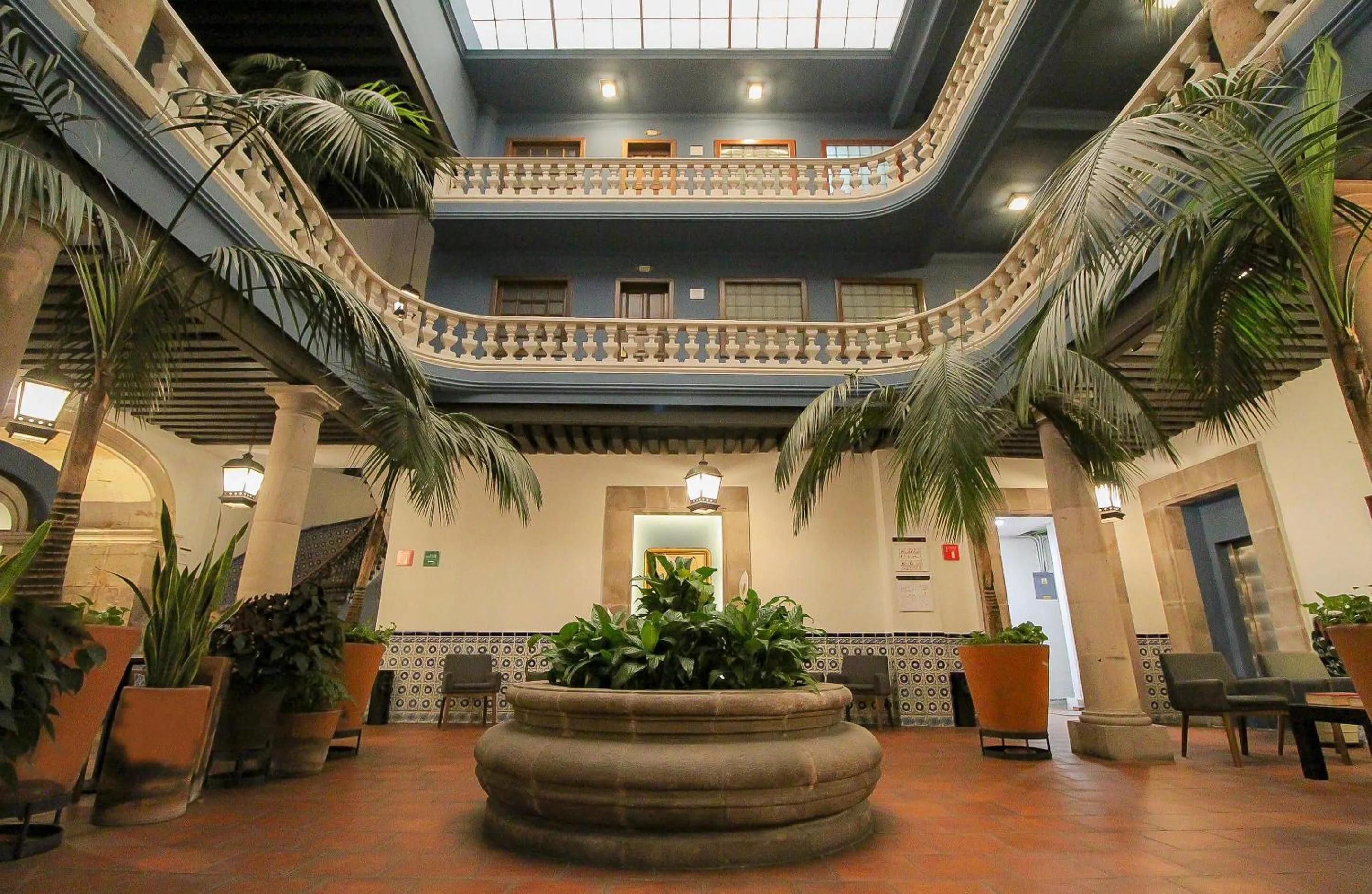 Decorative detail in Hotel Casino Morelia