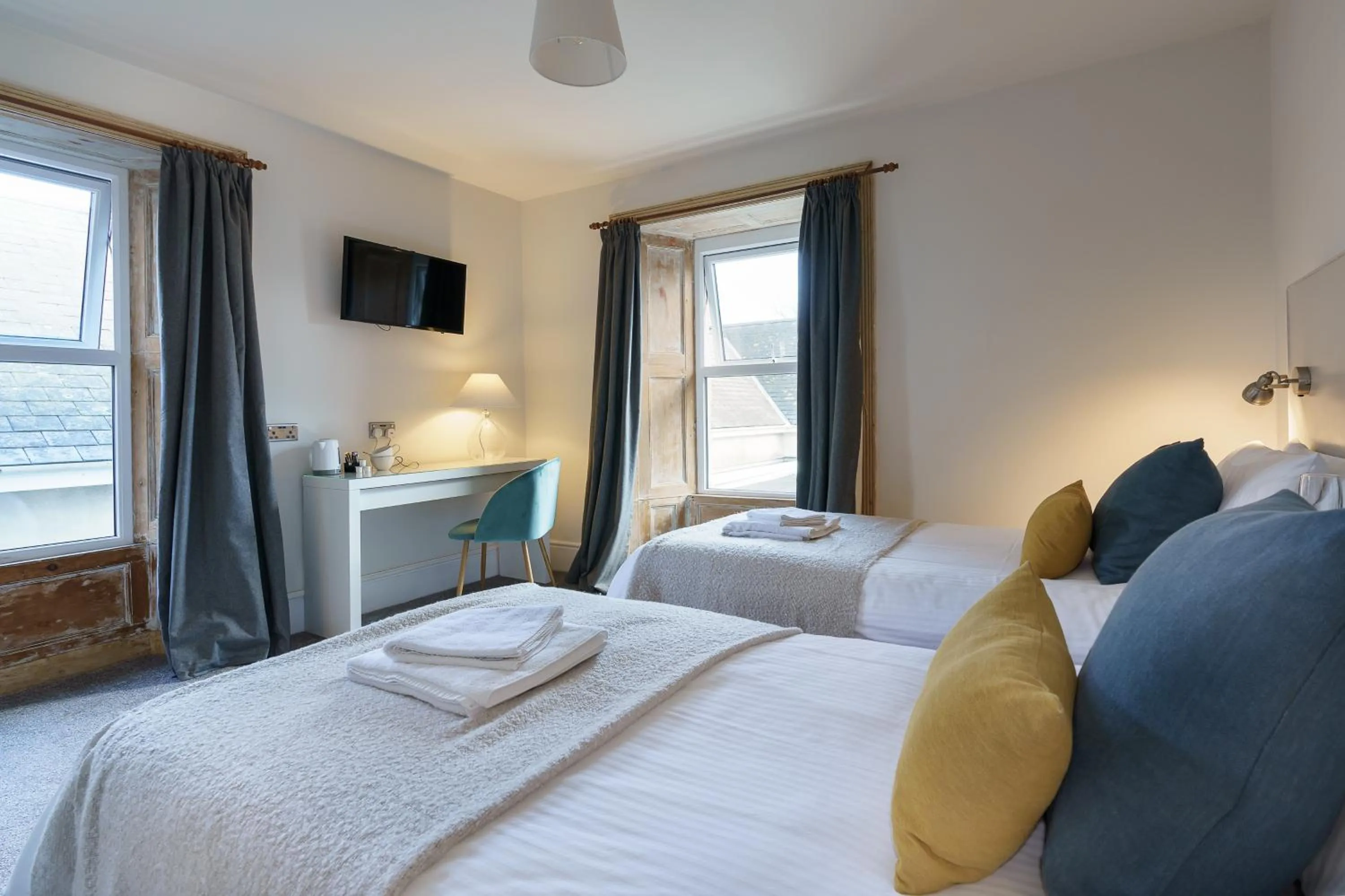 Bed in Woodlands Hall Hotel