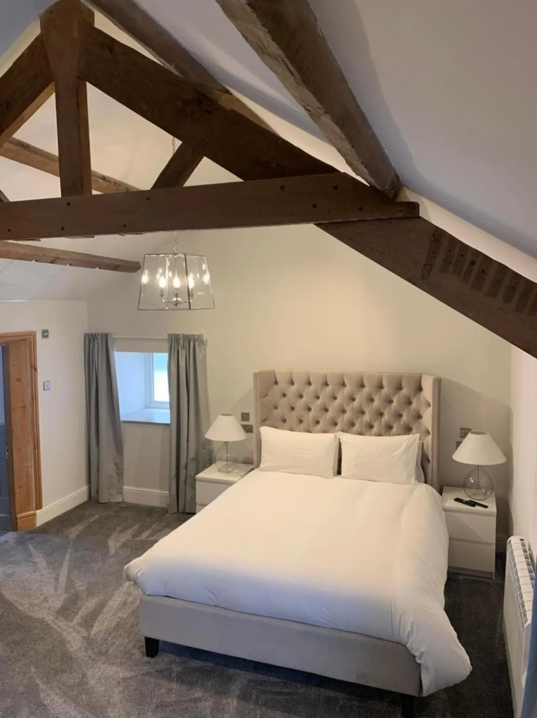 Bed in Woodlands Hall Hotel