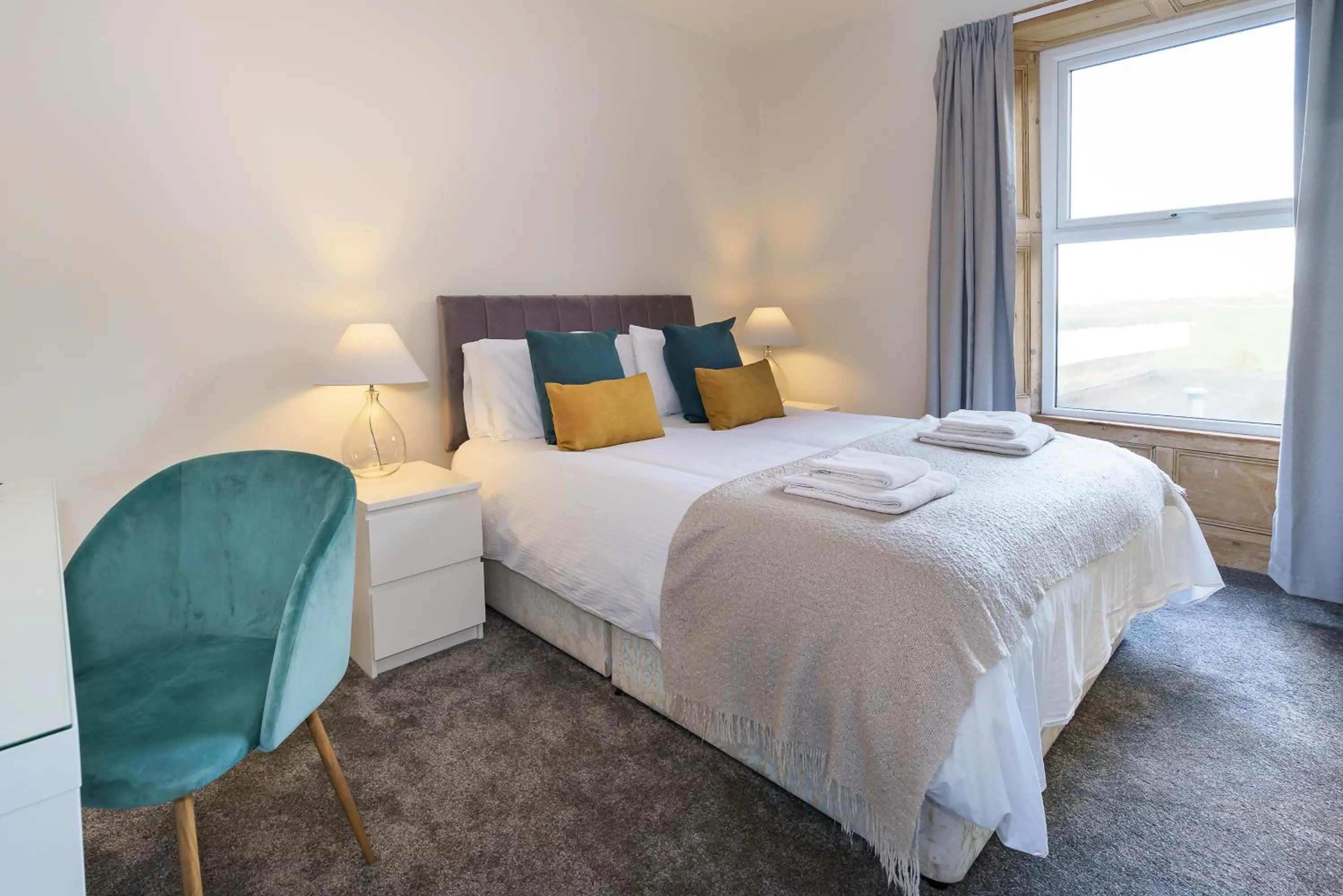 Bed in Woodlands Hall Hotel