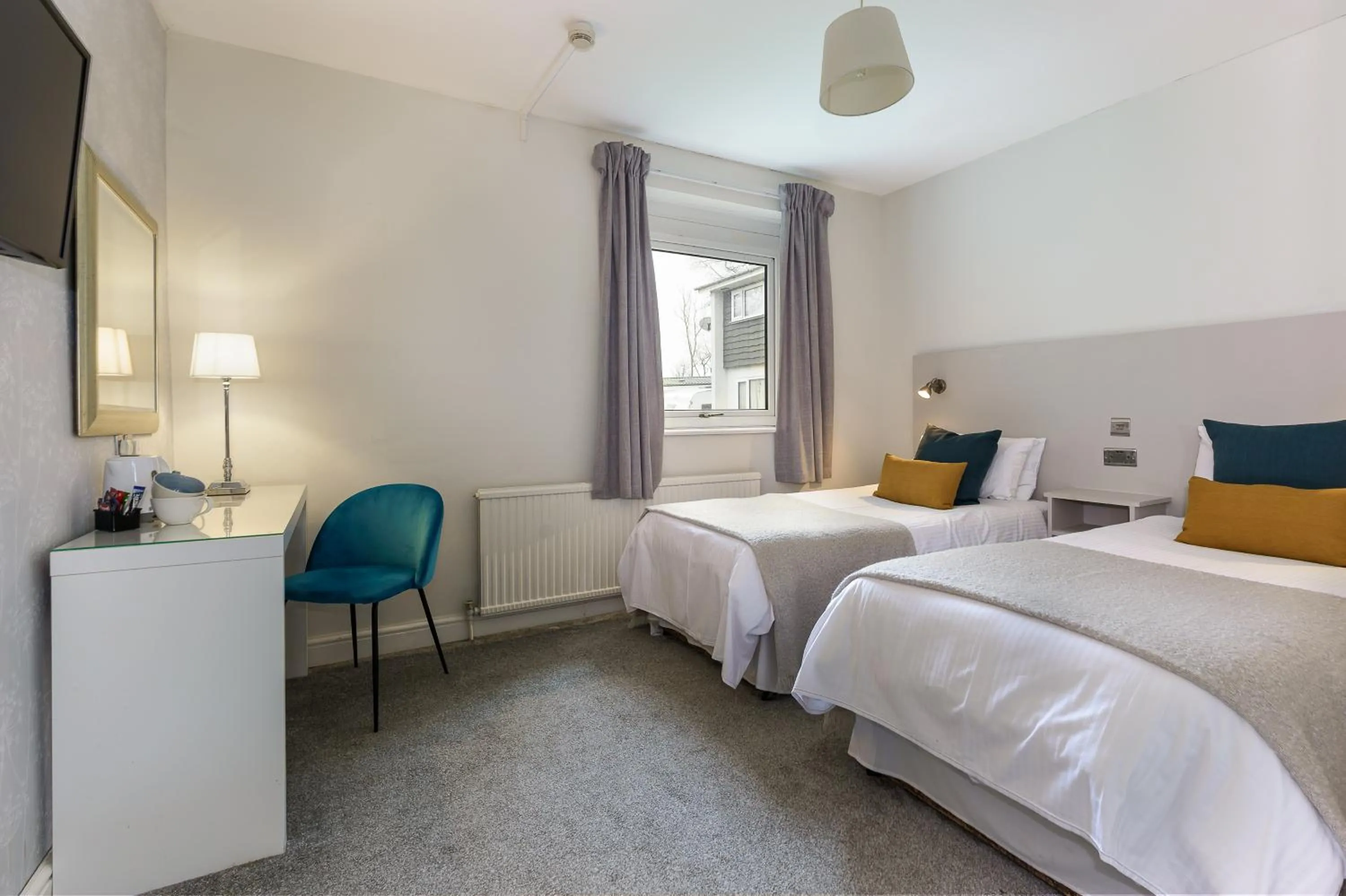 Bed in Woodlands Hall Hotel