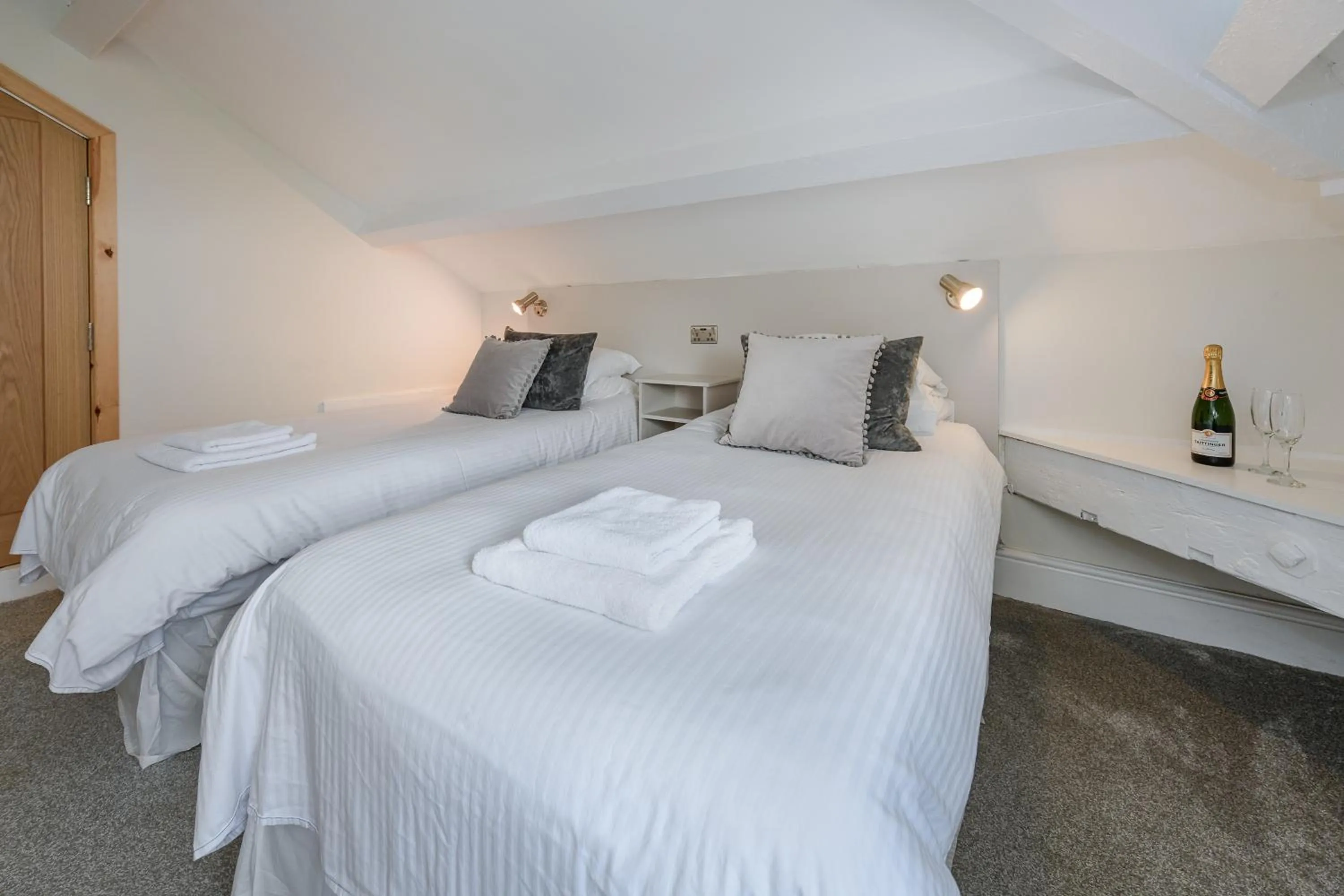 Bed in Woodlands Hall Hotel